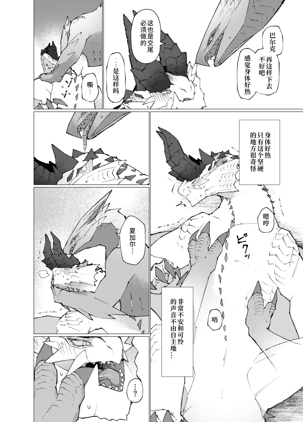 [Furufuru Aigodantai (taneimo)] Hoshi no Negai | 星愿 (Monster Hunter) [Chinese] [Digital] 이미지 번호 28