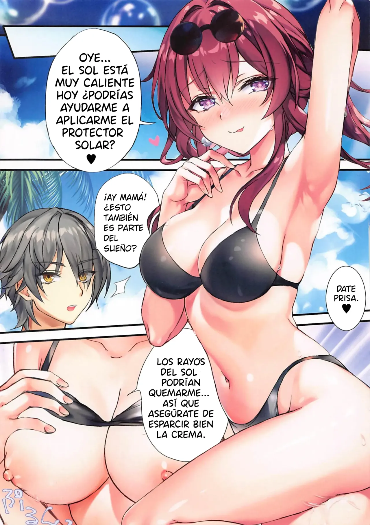 (C104) [Akaneiro (Rimiki, Yakifugu)] Inna Awa to Amai Yume | Burbujas Calientes y Dulces Sueños (Honkai: Star Rail) [Spanish] image number 9