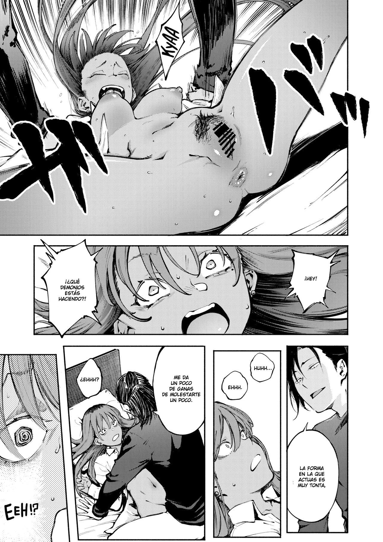 [Metsuki Warui Kyoudan (Suruga Kuroitsu)] Hyouri no Omoi [Spanish] image number 26