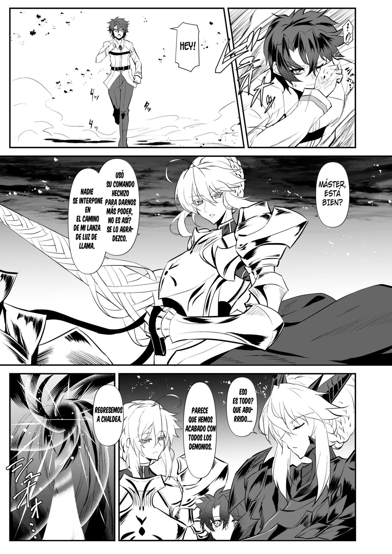 [Jikomankitsu. (WTwinMkII2nd)] Altrias true LOVE (Fate/Grand Order) [Spanish] [Lukelun Fansub] [Digital] image number 4