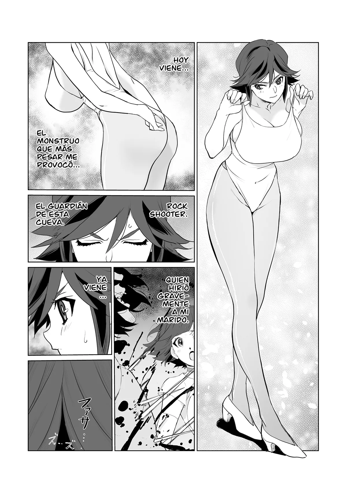 [Wonderful Sweater] Hitozuma Boukensha Doukutsu 2 ~Monster Senmon Doukutsu Soap Cosplay Paizuri Kyousha Course~ [Spanish] 18eme image