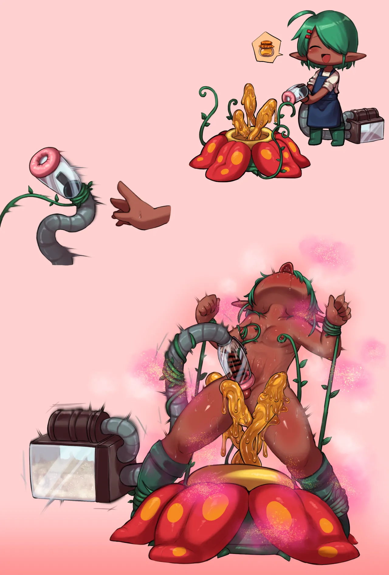 [Asmrflute] Midori-kun Receiving and Giving Lots of Nectar 이미지 번호 10