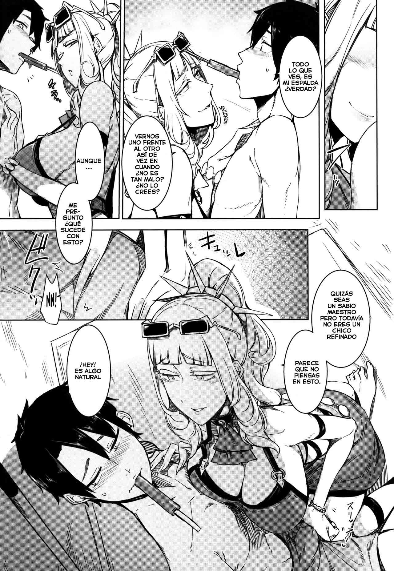 (C92) [Nanbou Hitogakushiki (Nakamura Regura)] Lust Vampire (Fate/Grand Order) [Spanish] Bildnummer 10