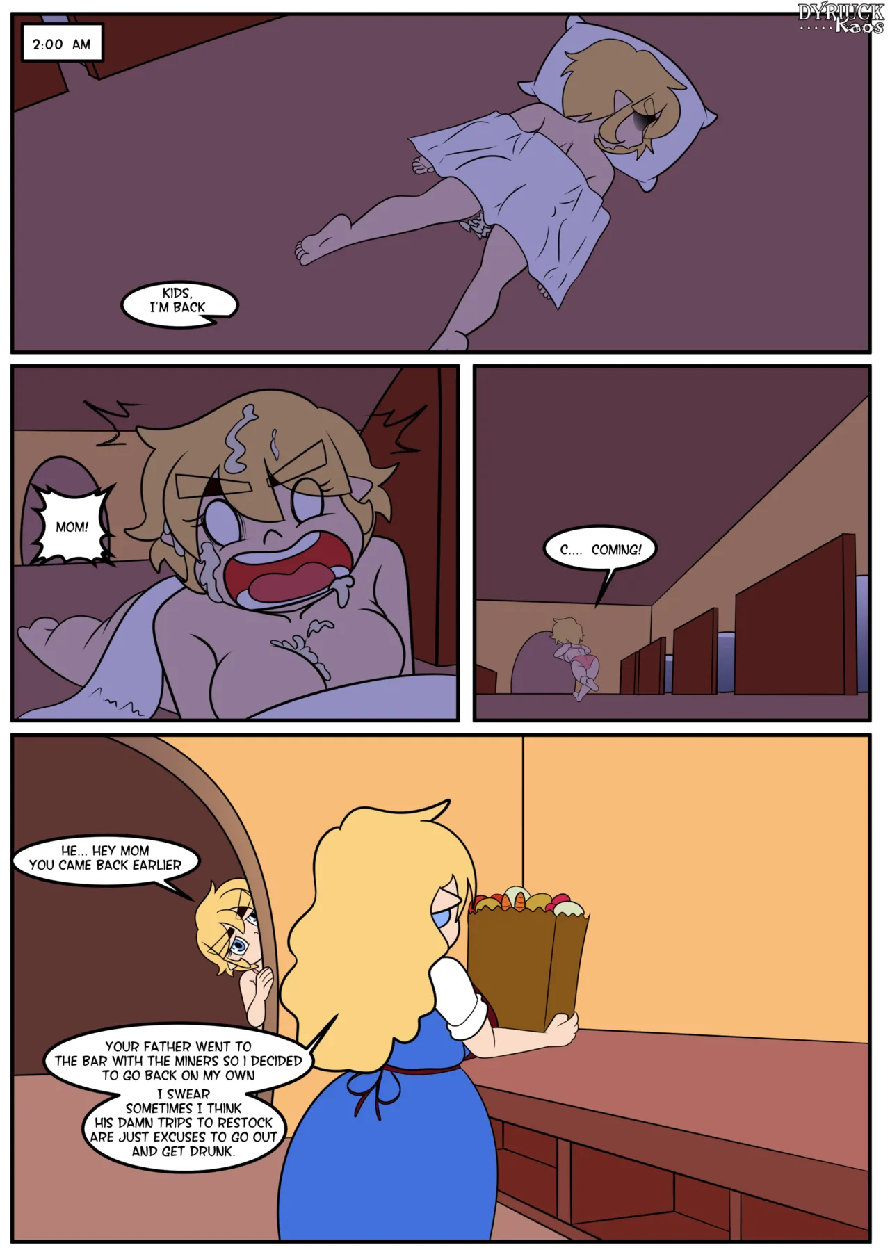 Just like mom: High Guardian Spice comic [UNCENSORED] (by Dyriuck_kaos) 图片编号 37