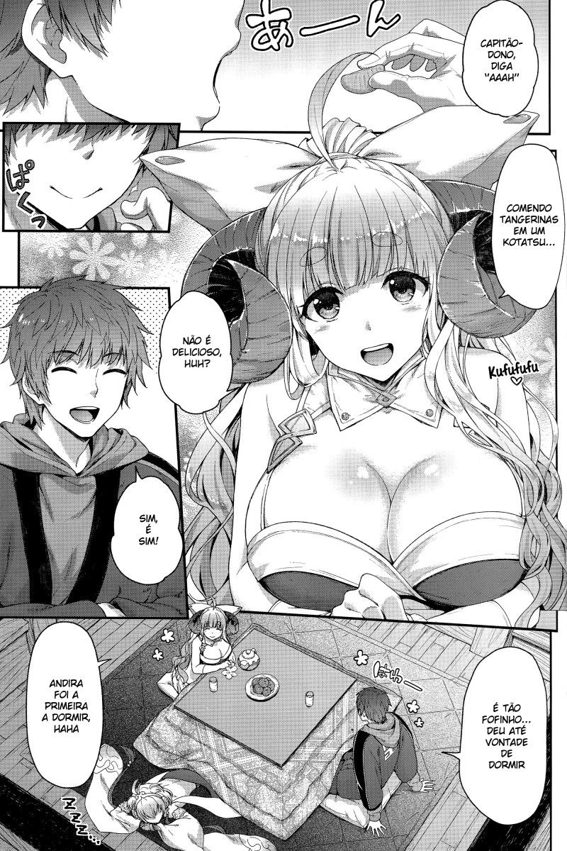 (Fata Grande Kikuusai 2) [Ichinose (Ichinose Land)] Okota de Mofumofu | Fluffing in the Kotatsu (Granblue Fantasy) [Portuguese-BR] 이미지 번호 5