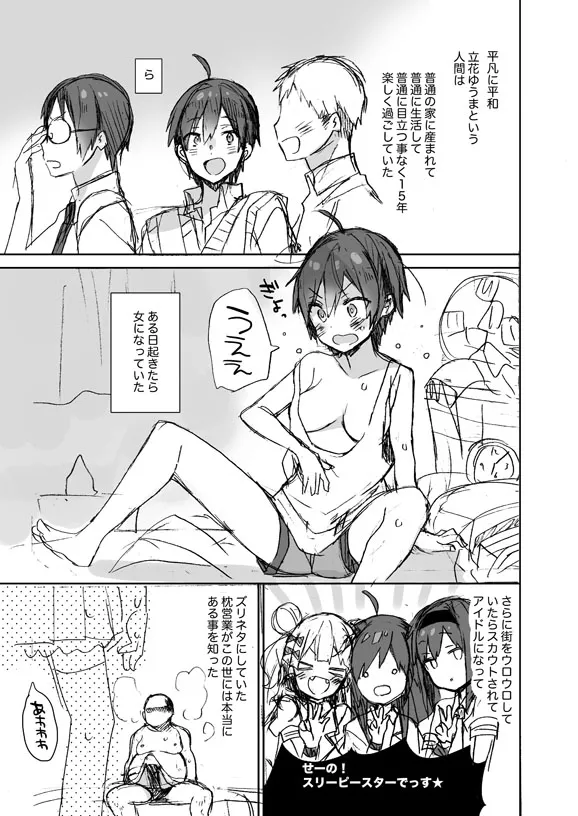 [ciaociao (Araki Kanao)] Nyotaika Shita Ore no Tadareta Idol Seikatsu  Copy Bon [Digital] изображение № 2