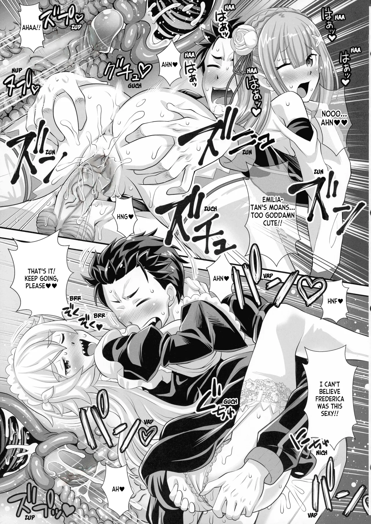 Mori Shigeru Kenkyuujo (Umineko Akira)] Re_ Zero na Maid-san VOL 3 Uncensored 图片编号 35