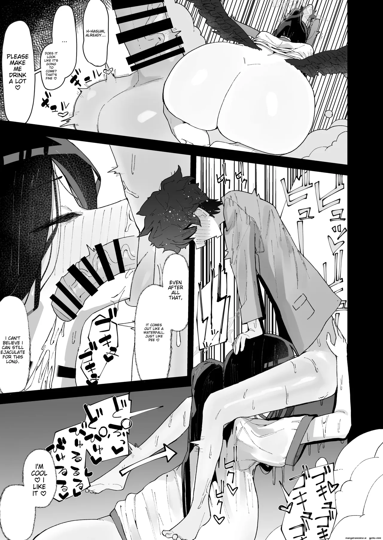 Hiding with Hasumi in the gym storage room for some steamy fun♡ imagen número 4