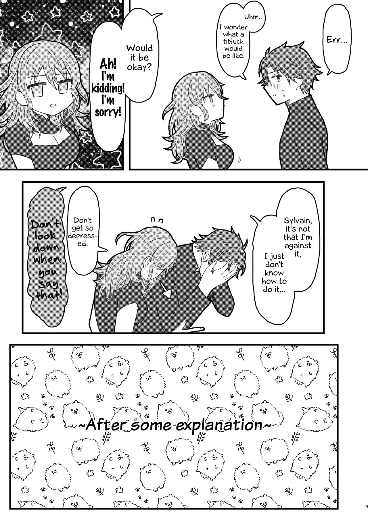 [Galactica Chicken (SASAMI)] Byleth Sensei ga Mune de Shite kureru Hon | A book where Byleth-sensei gives a titfuck (Fire Emblem: Three Houses) [English] [Digital] [Marie] 이미지 번호 8