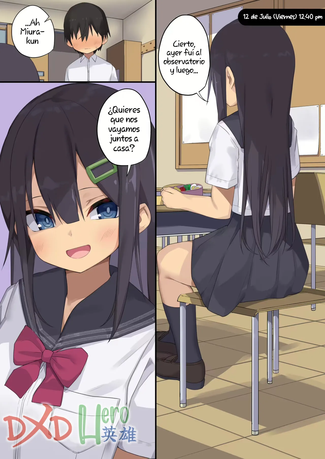 [Tokyo Prominence Tomato] Joshikousei wa Dansei Kyoushi ni NTR Reru [Spanish] [ᗞメᗞ Ⲏⲉⲅⲟ 英雄] 图片编号 35