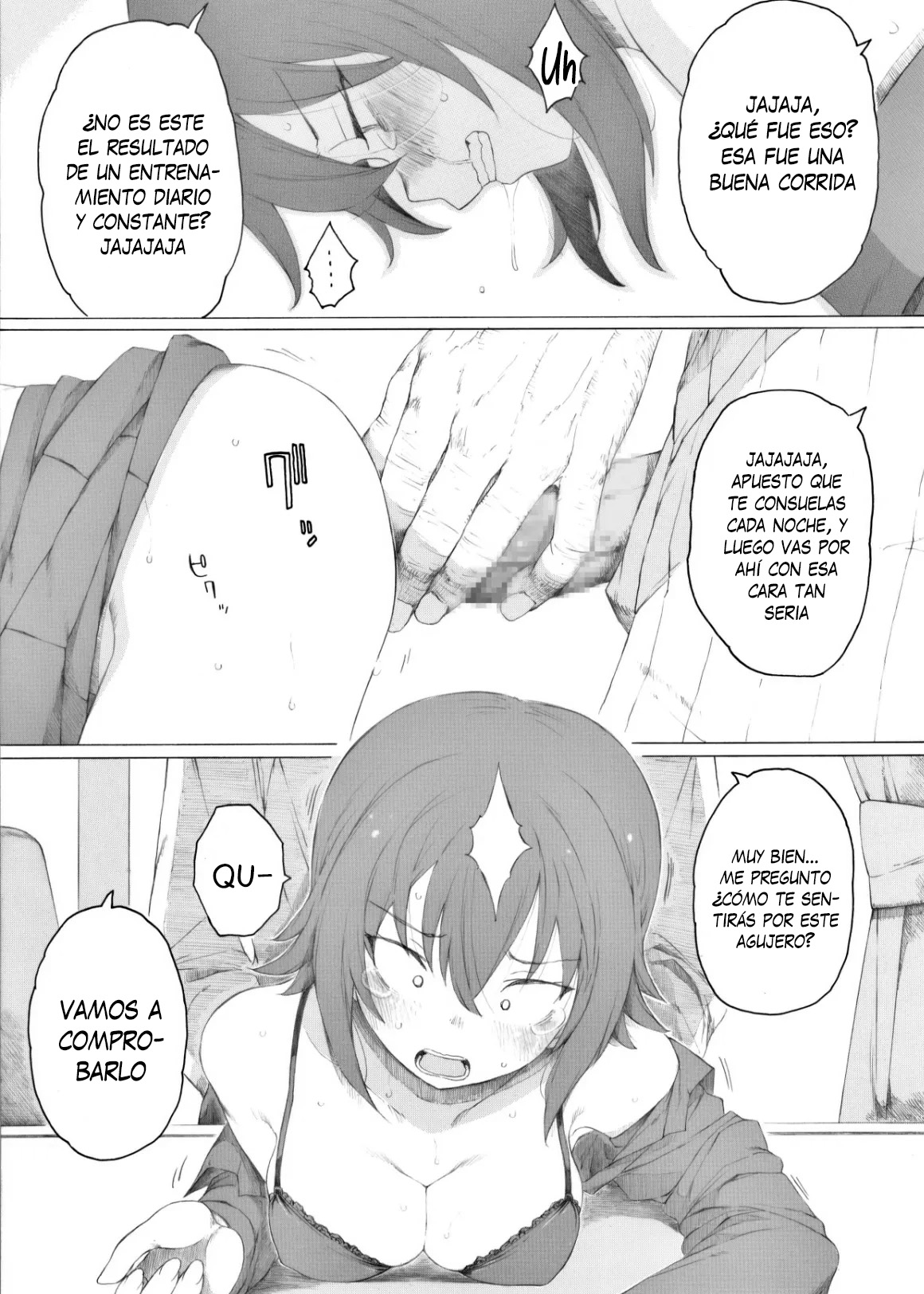 [Itano Chiharu] Sensha no Maintenance ni wa Sugoku Okane ga Kakaruyou desu - Parece que el mantenimiento de un tanque cuesta muchisimo dinero (Girls und Panzer) [Español] [Traducciones necesarias] 图片编号 6