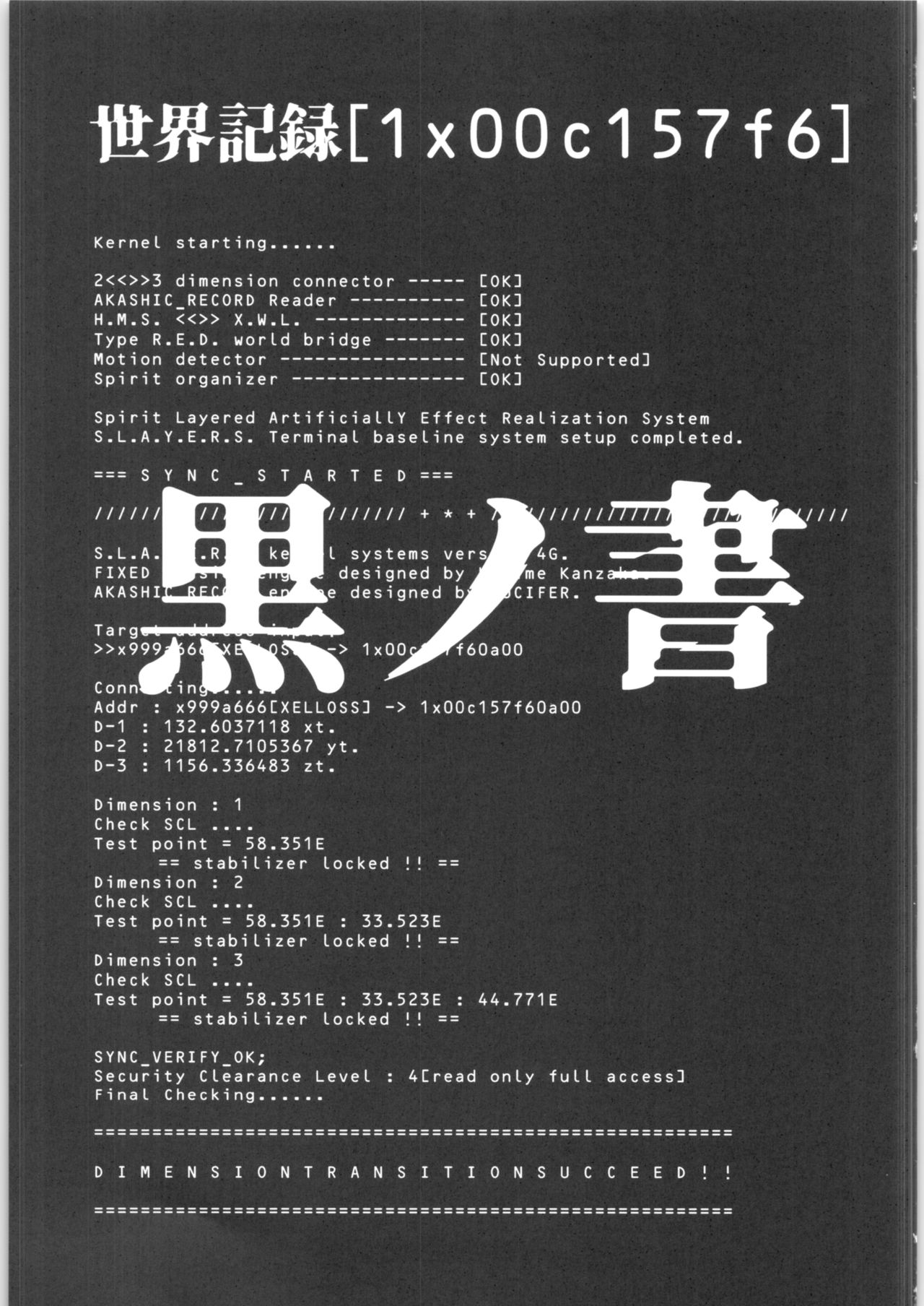 (COMIC1☆17) [kozakoza (Kaipan)] Sekai kiroku (Slayers) image number 2