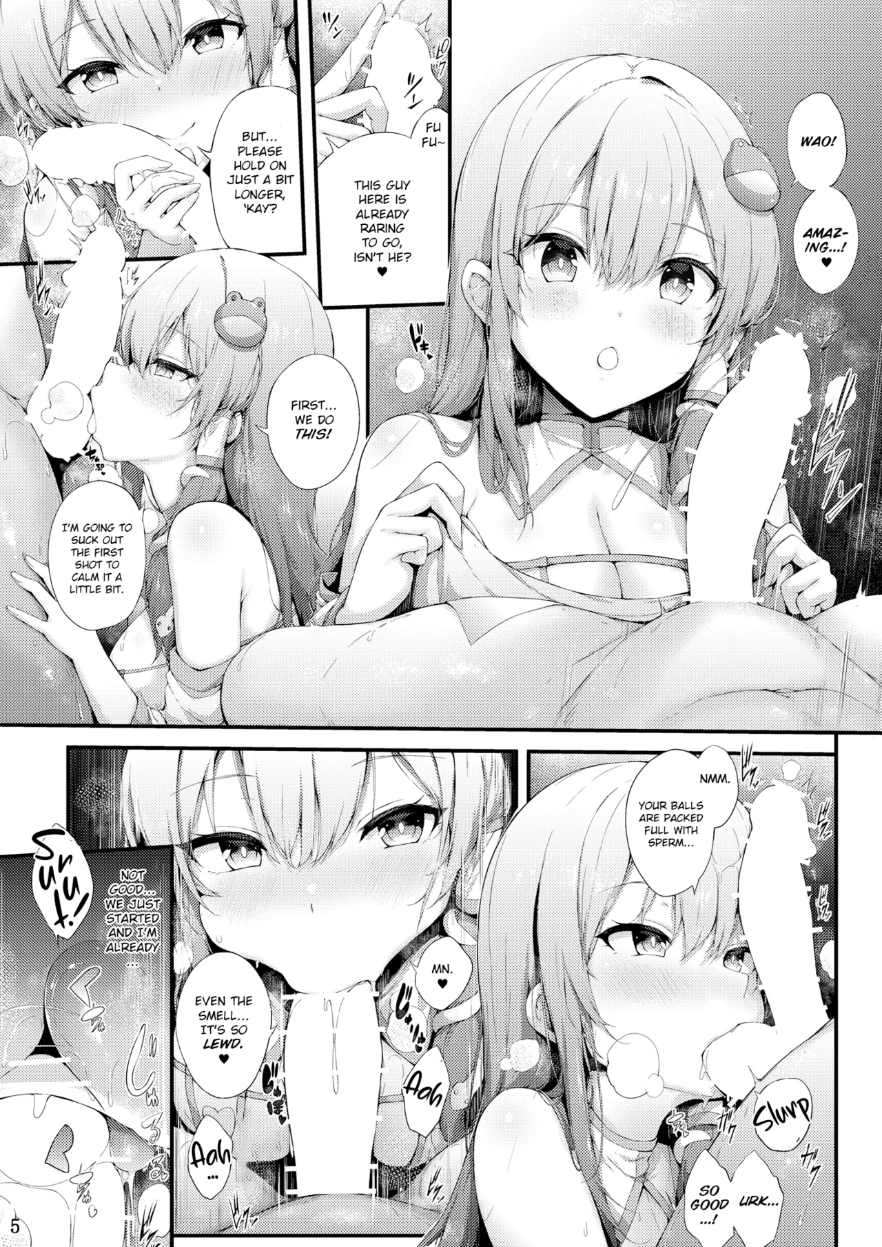 [YuKi-IRo (Yukiusagi.)] Moriya Jinja no Gohoushi Taiken (Touhou Project) [English] [Deppo TL] [Digital] изображение № 5