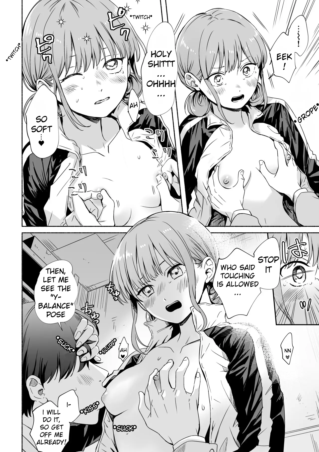 [Silver Dog] Leotard o Kitenai no Baremashita | I was caught not wearing a leotard (Ao no Hako) [English] [NTRchives] image number 10