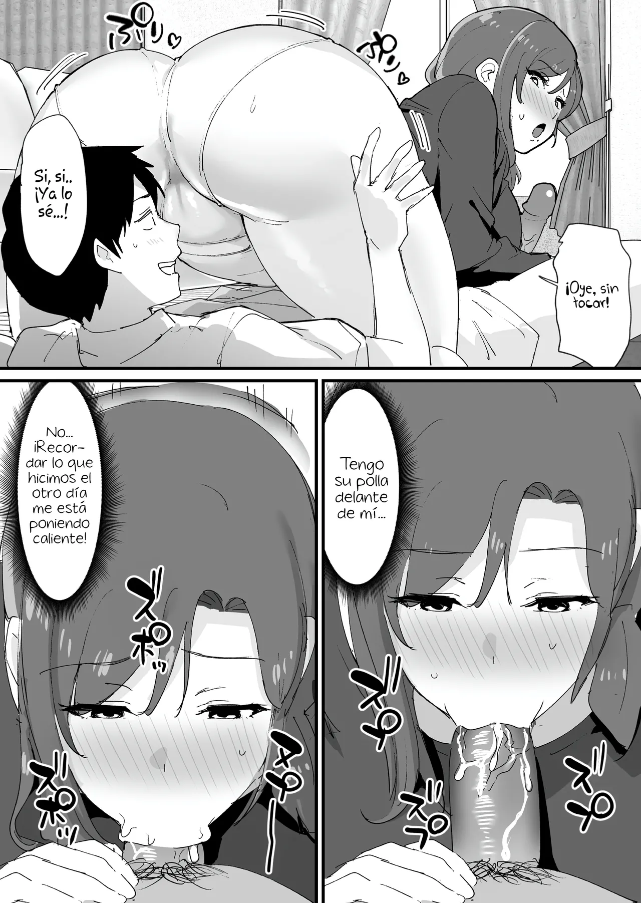 [Shimofuri] Akogare no Tomo Mama to Matching Shita Ken (Spanish) [ᗞメᗞ Ⲏⲉⲅⲟ 英雄] image number 37