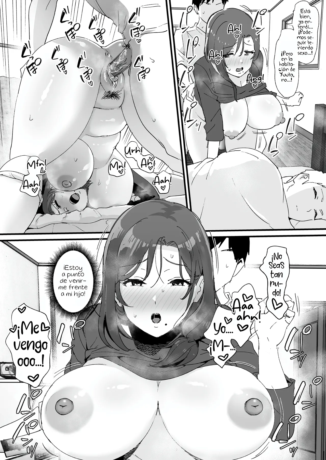 [Shimofuri] Akogare no Tomo Mama to Matching Shita Ken (Spanish) [ᗞメᗞ Ⲏⲉⲅⲟ 英雄] image number 44