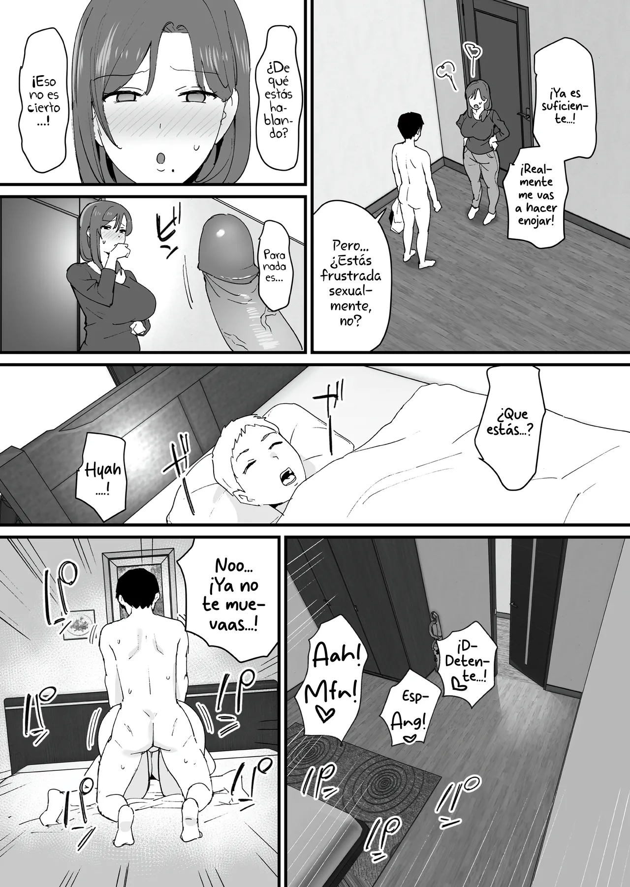 [Shimofuri] Akogare no Tomo Mama to Matching Shita Ken (Spanish) [ᗞメᗞ Ⲏⲉⲅⲟ 英雄] image number 46