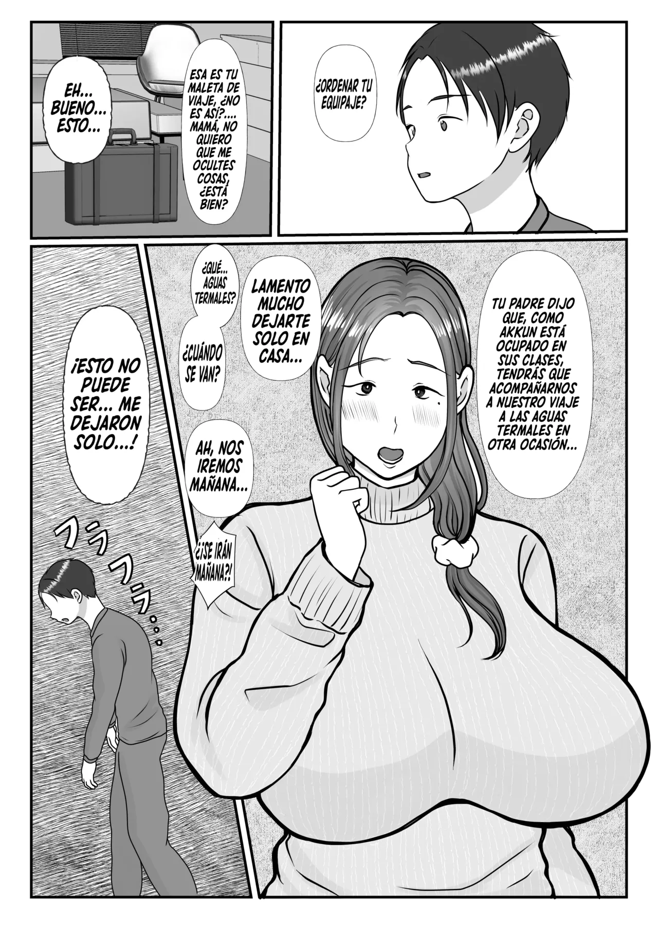 [Benii Kenkyuujo] Boku wa Haha ni Gachikoi Shiteru 2｜Estoy Realmente Enamorado de mi Madre Capítulo 2 [Spanish] [El naranjas = Mr.Naranjas] image number 3