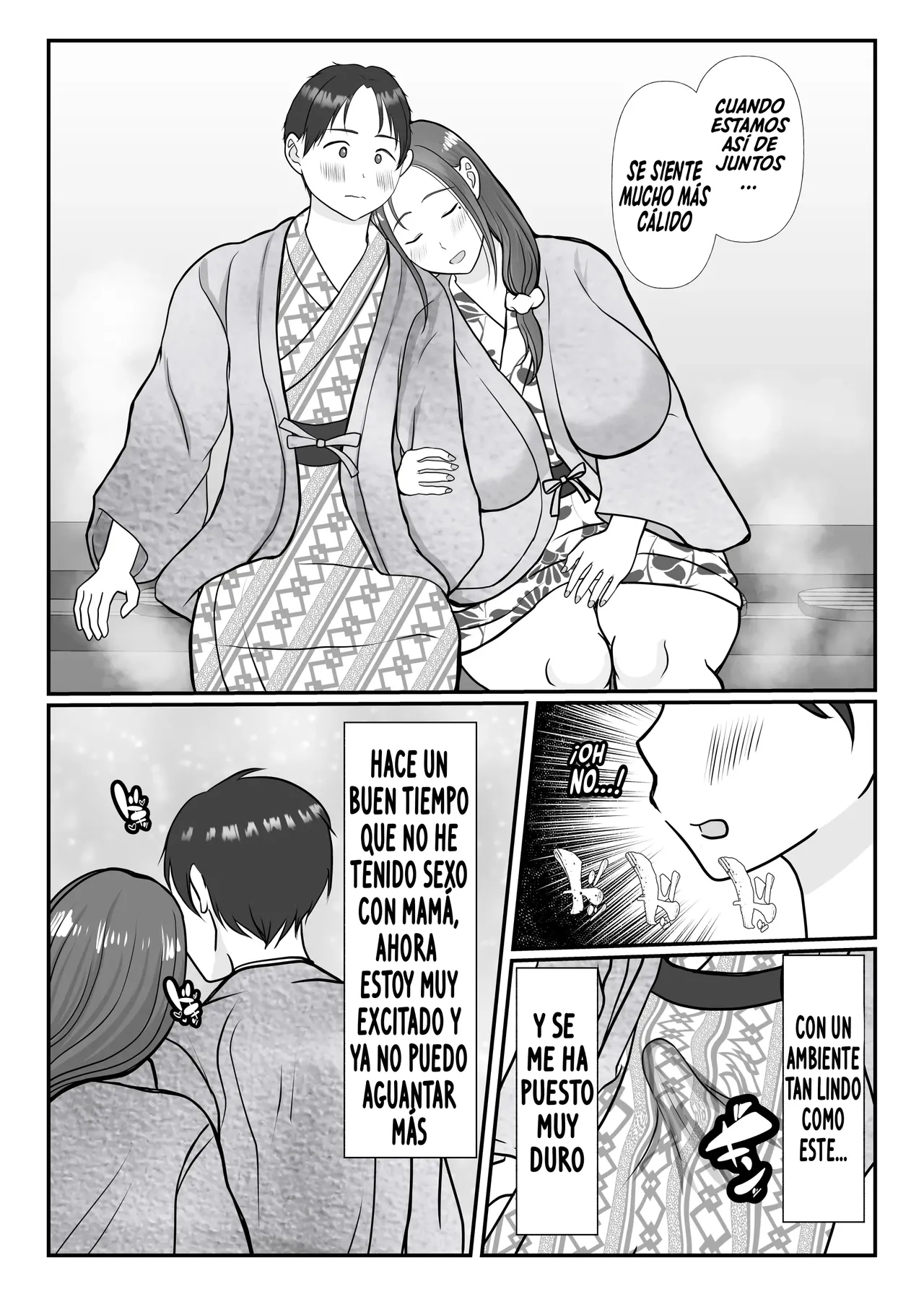 [Benii Kenkyuujo] Boku wa Haha ni Gachikoi Shiteru 2｜Estoy Realmente Enamorado de mi Madre Capítulo 2 [Spanish] [El naranjas = Mr.Naranjas] image number 12