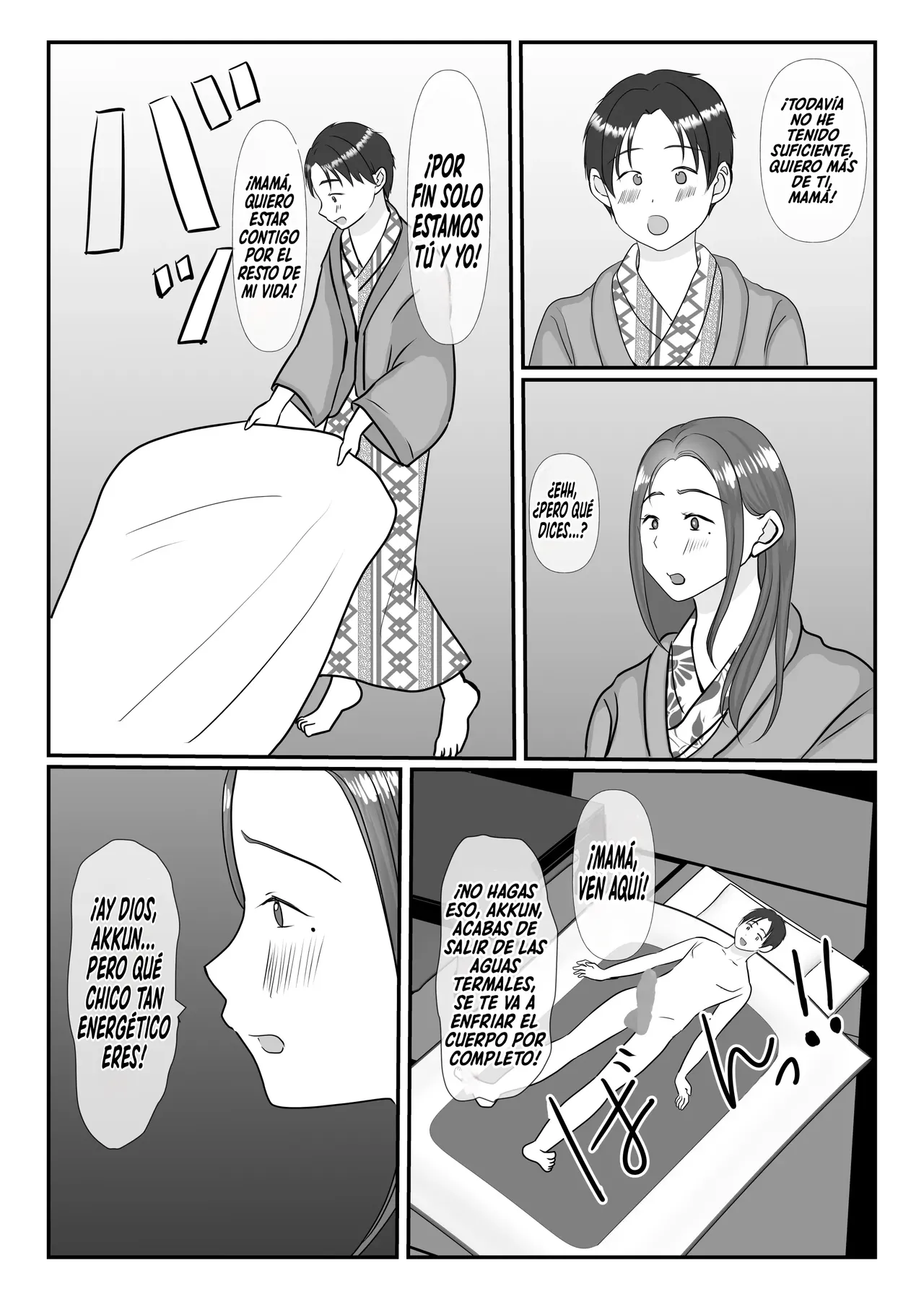 [Benii Kenkyuujo] Boku wa Haha ni Gachikoi Shiteru 2｜Estoy Realmente Enamorado de mi Madre Capítulo 2 [Spanish] [El naranjas = Mr.Naranjas] image number 42