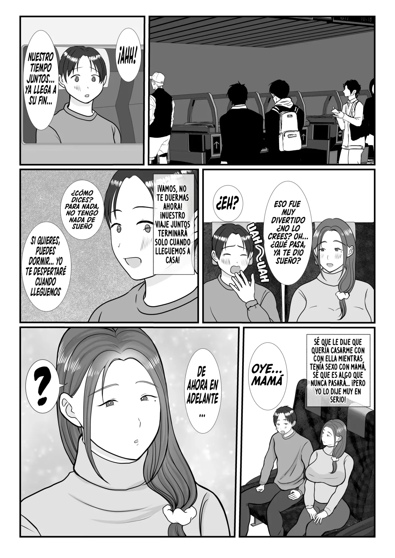 [Benii Kenkyuujo] Boku wa Haha ni Gachikoi Shiteru 2｜Estoy Realmente Enamorado de mi Madre Capítulo 2 [Spanish] [El naranjas = Mr.Naranjas] image number 67