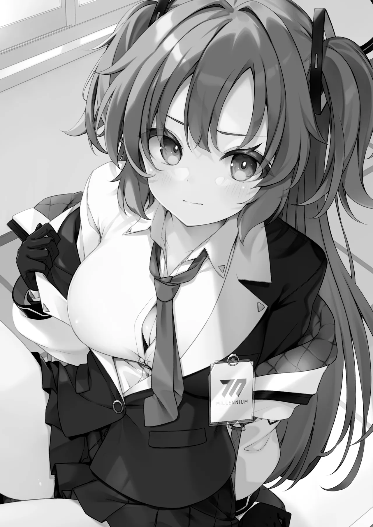 [Tuned by AIU (Aiu)] Oshikake Jealousy (Blue Archive) [Chinese] [半山世德x油豆腐拌面双人汉化] [Digital] 画像番号 3