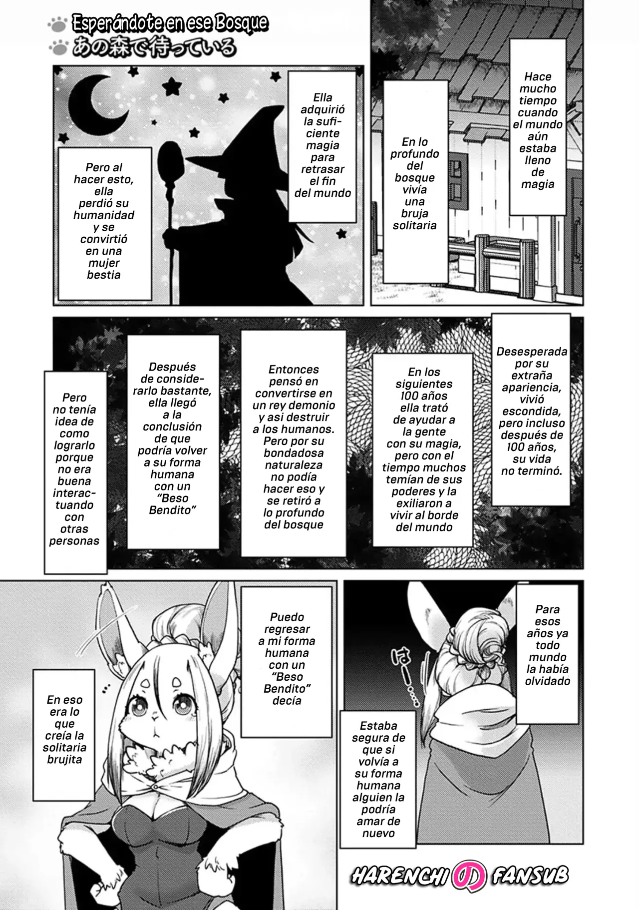 [Setouchi Kurage] Ano Mori de matteiru|Esperandote en ese bosque (Juujin Apart Tokoharusou e Youkoso!) [Spanish] [Decensored][Harenchi no Fansub] 이미지 번호 2