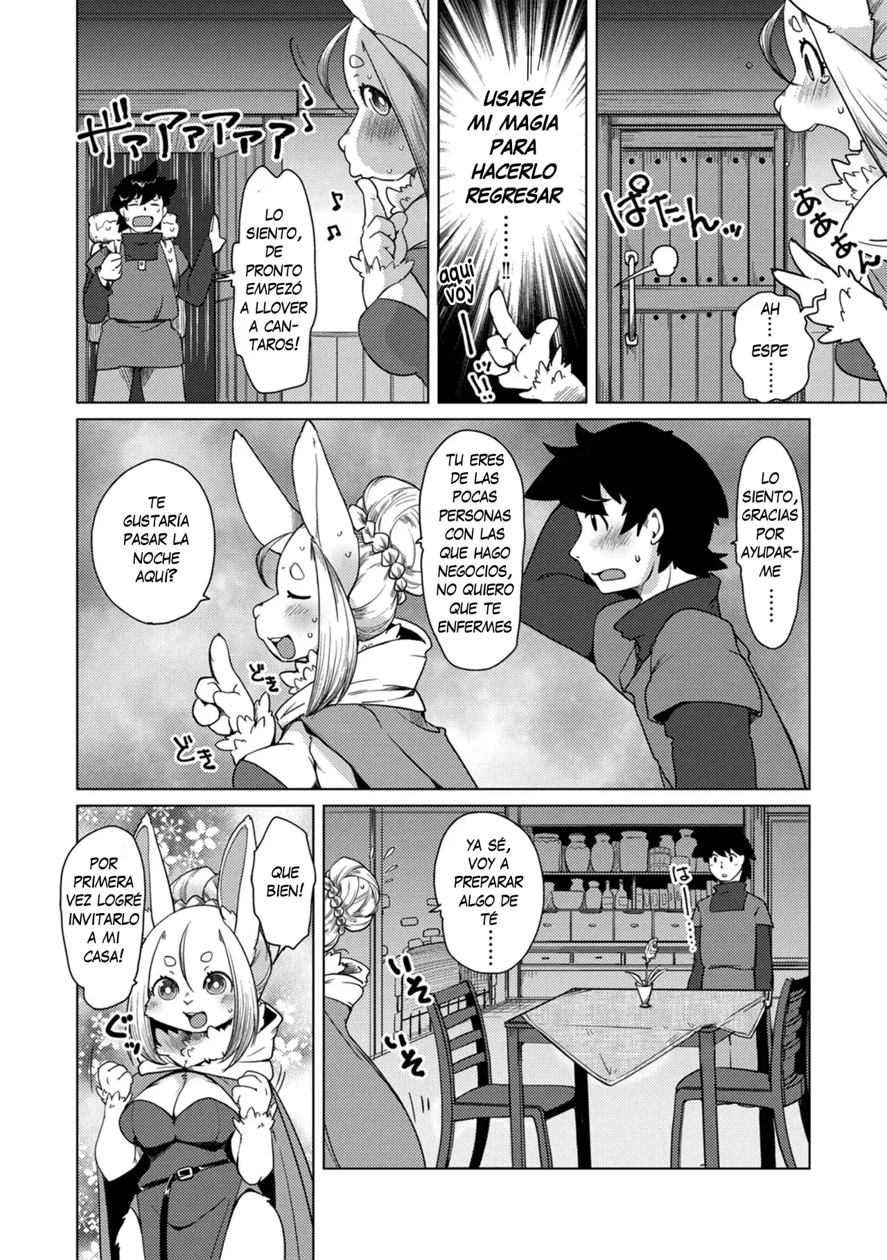 [Setouchi Kurage] Ano Mori de matteiru|Esperandote en ese bosque (Juujin Apart Tokoharusou e Youkoso!) [Spanish] [Decensored][Harenchi no Fansub] 이미지 번호 5