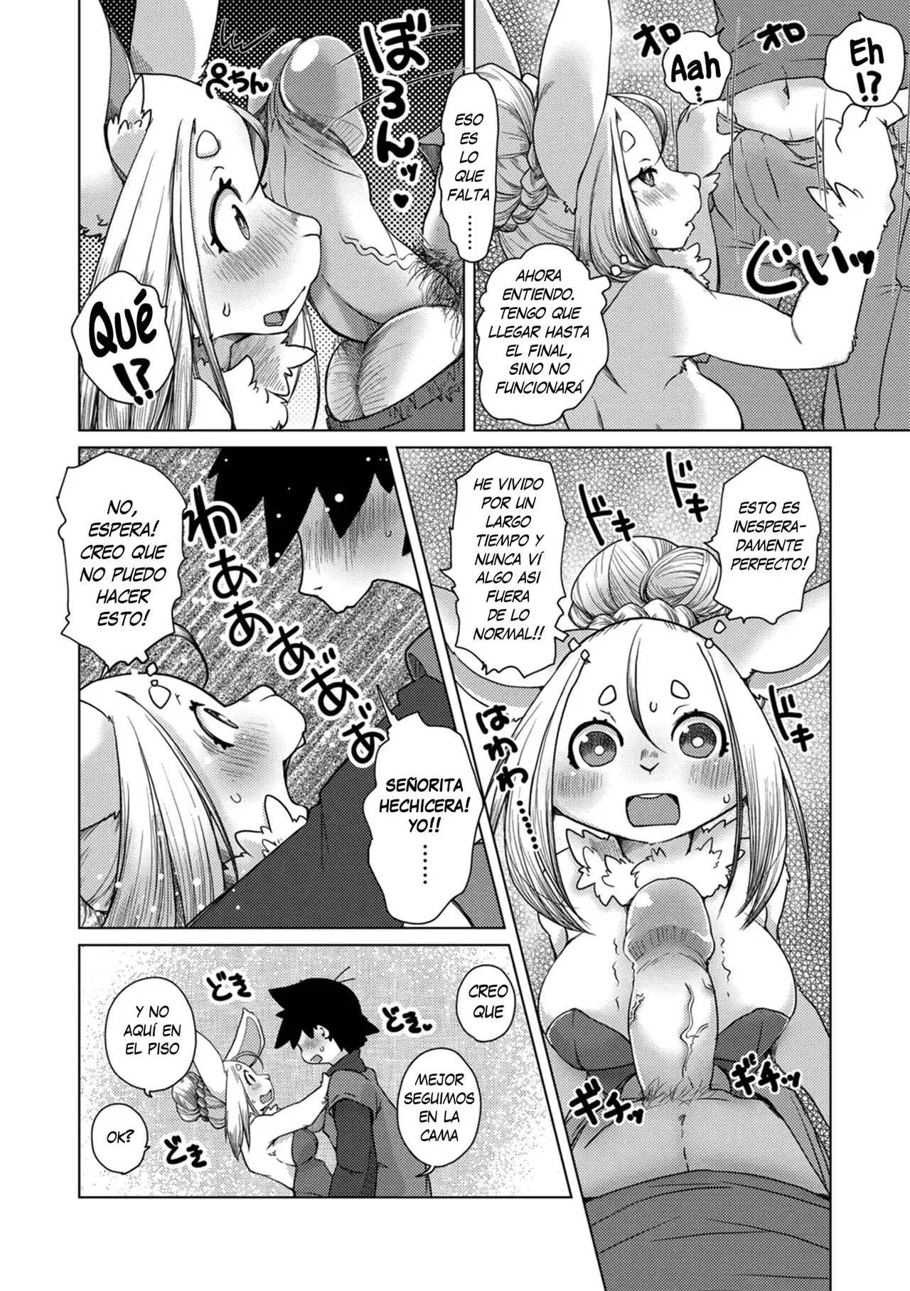 [Setouchi Kurage] Ano Mori de matteiru|Esperandote en ese bosque (Juujin Apart Tokoharusou e Youkoso!) [Spanish] [Decensored][Harenchi no Fansub] 이미지 번호 9