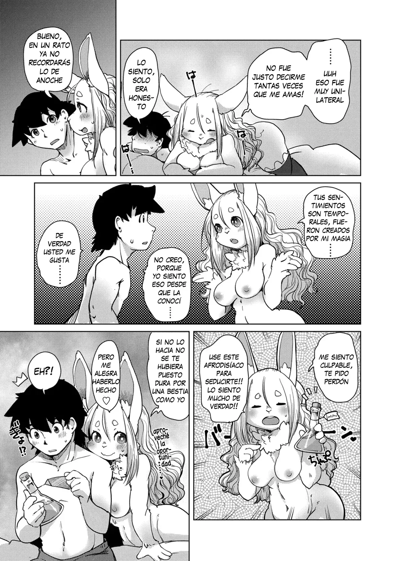 [Setouchi Kurage] Ano Mori de matteiru|Esperandote en ese bosque (Juujin Apart Tokoharusou e Youkoso!) [Spanish] [Decensored][Harenchi no Fansub] 이미지 번호 22