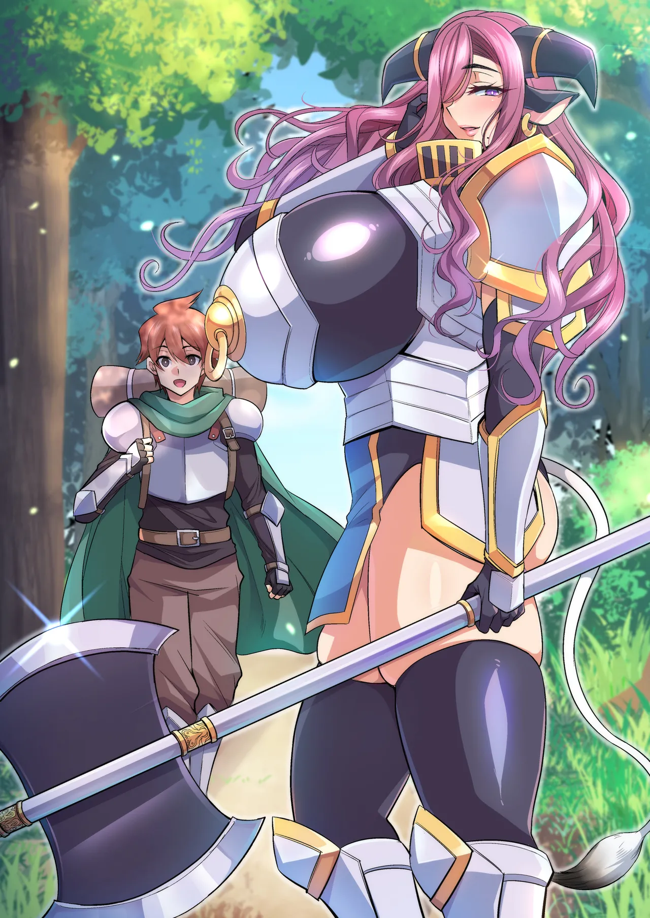 [Houkago Inokorigumi (Nishida Megane)] 王子は牛乳近衛騎士と旅をした [Chinese] [不咕鸟汉化组] [Digital] imagen número 60