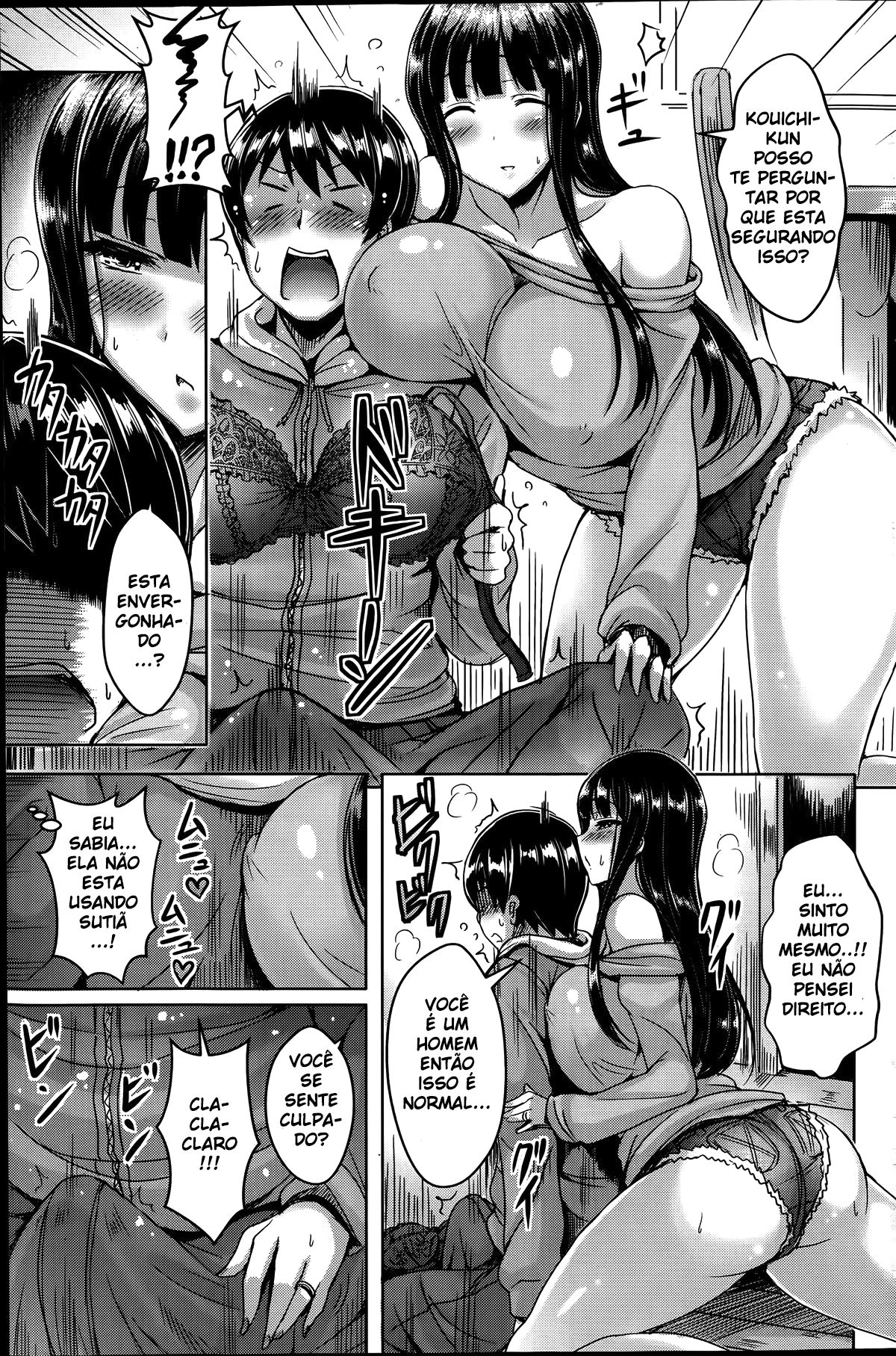 [Okumoto Yuuta] Souteigai Kanojo | Girlfriend Beyond Expectations (ChichiKoi!) [Portuguese-BR] [YatoGamiXD] [Digital] 图片编号 7