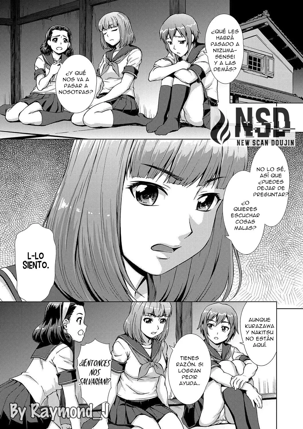 [Shinogi A-suke] [Shinogi A-suke] Ryoshuu no Mura Ch. 1-2｜El Prueblo de las Prisioneras Cap. 1-2 (Mesu o Karu Mura Joshikousei Shuudan Ryoujoku Jiken) [Spanish] [New Scan Doujin] 图片编号 49