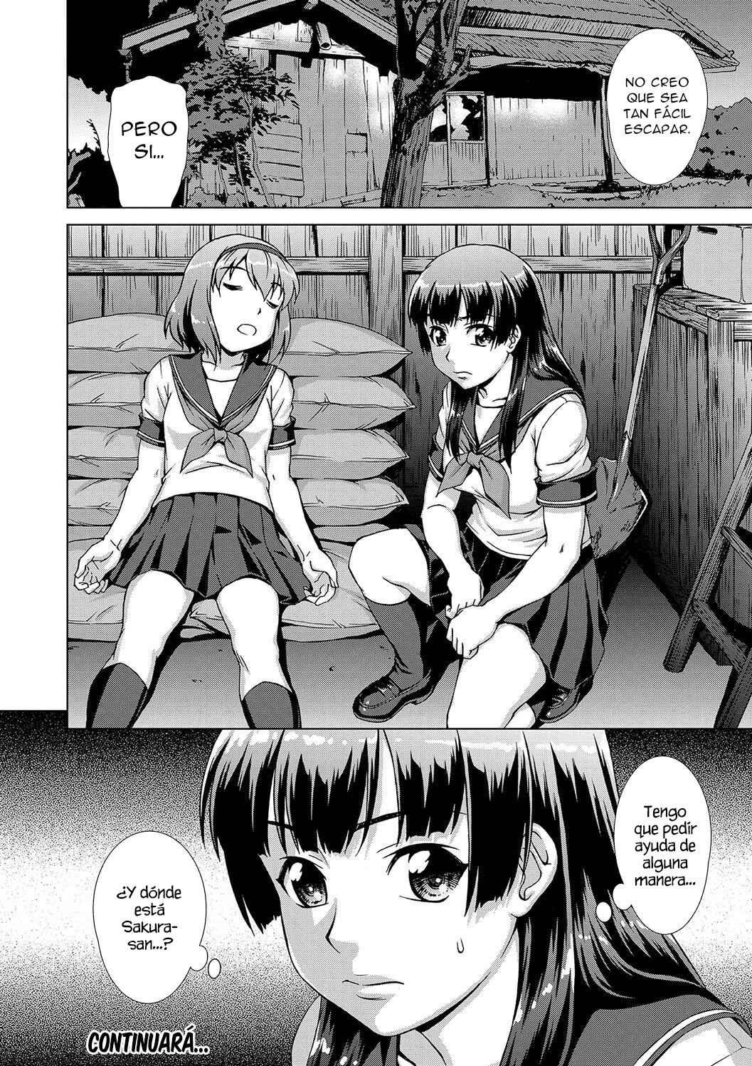 [Shinogi A-suke] [Shinogi A-suke] Ryoshuu no Mura Ch. 1-2｜El Prueblo de las Prisioneras Cap. 1-2 (Mesu o Karu Mura Joshikousei Shuudan Ryoujoku Jiken) [Spanish] [New Scan Doujin] 图片编号 50