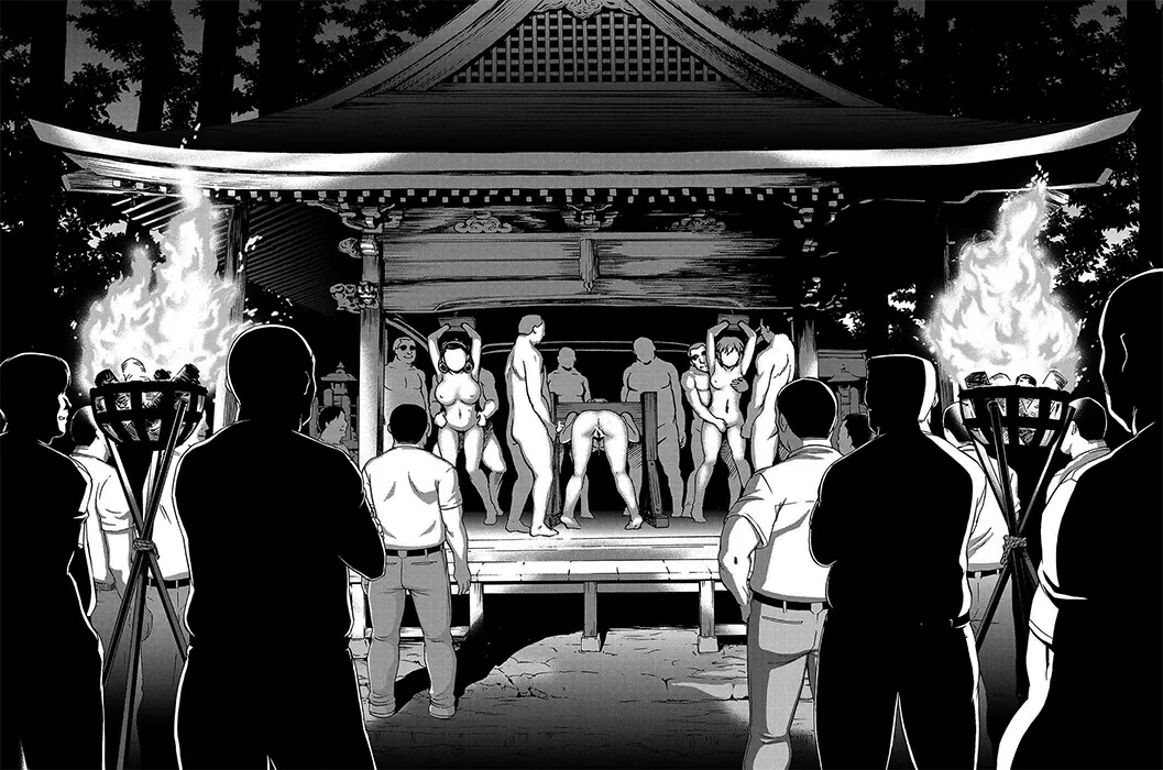 [Shinogi A-suke] [Shinogi A-suke] Ryoshuu no Mura Ch. 1-2｜El Prueblo de las Prisioneras Cap. 1-2 (Mesu o Karu Mura Joshikousei Shuudan Ryoujoku Jiken) [Spanish] [New Scan Doujin] 图片编号 95