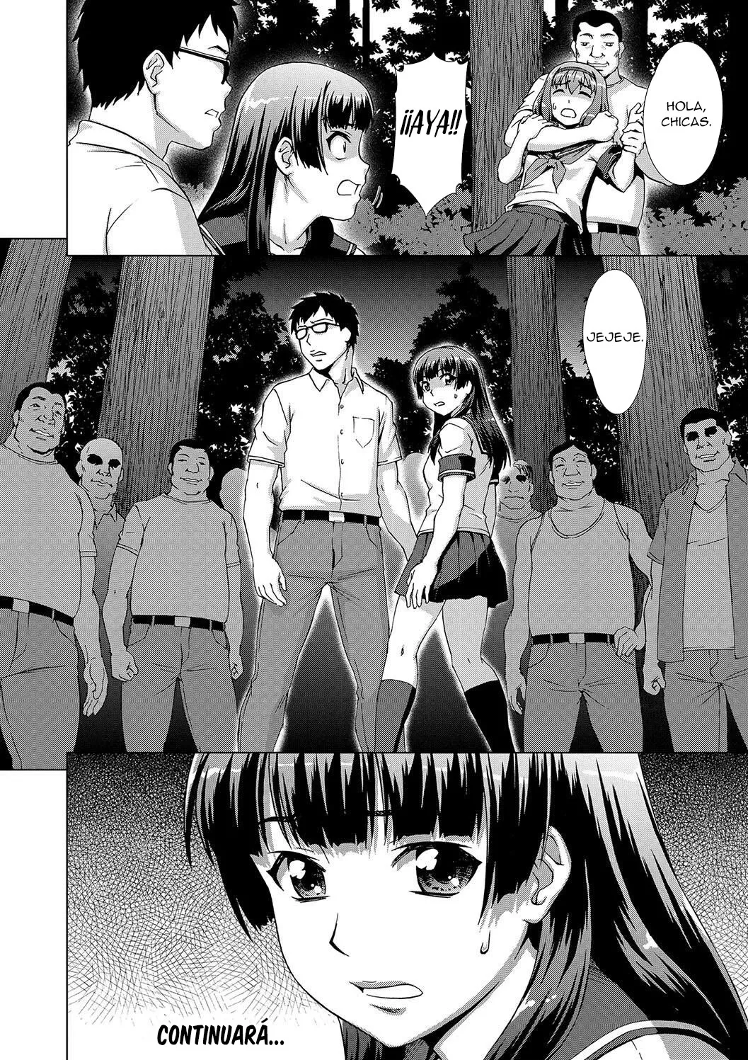 [Shinogi A-suke] [Shinogi A-suke] Ryoshuu no Mura Ch. 1-2｜El Prueblo de las Prisioneras Cap. 1-2 (Mesu o Karu Mura Joshikousei Shuudan Ryoujoku Jiken) [Spanish] [New Scan Doujin] 图片编号 98