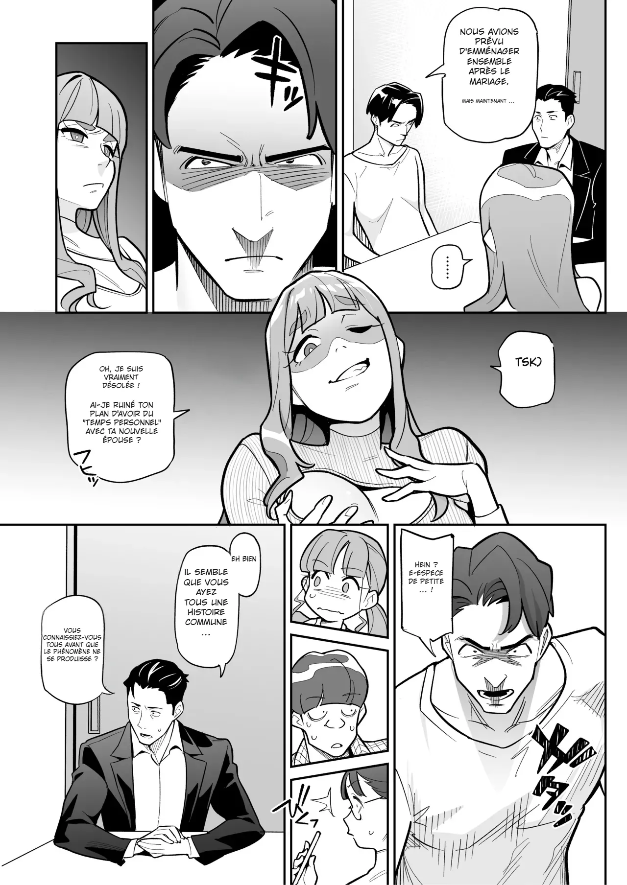 [Ame no Machi (Swap Kinoko)] Tamashii Irekawari Genshou - Case 2 Honda Miharu no Baai [Digital] [french] numero di immagine  14