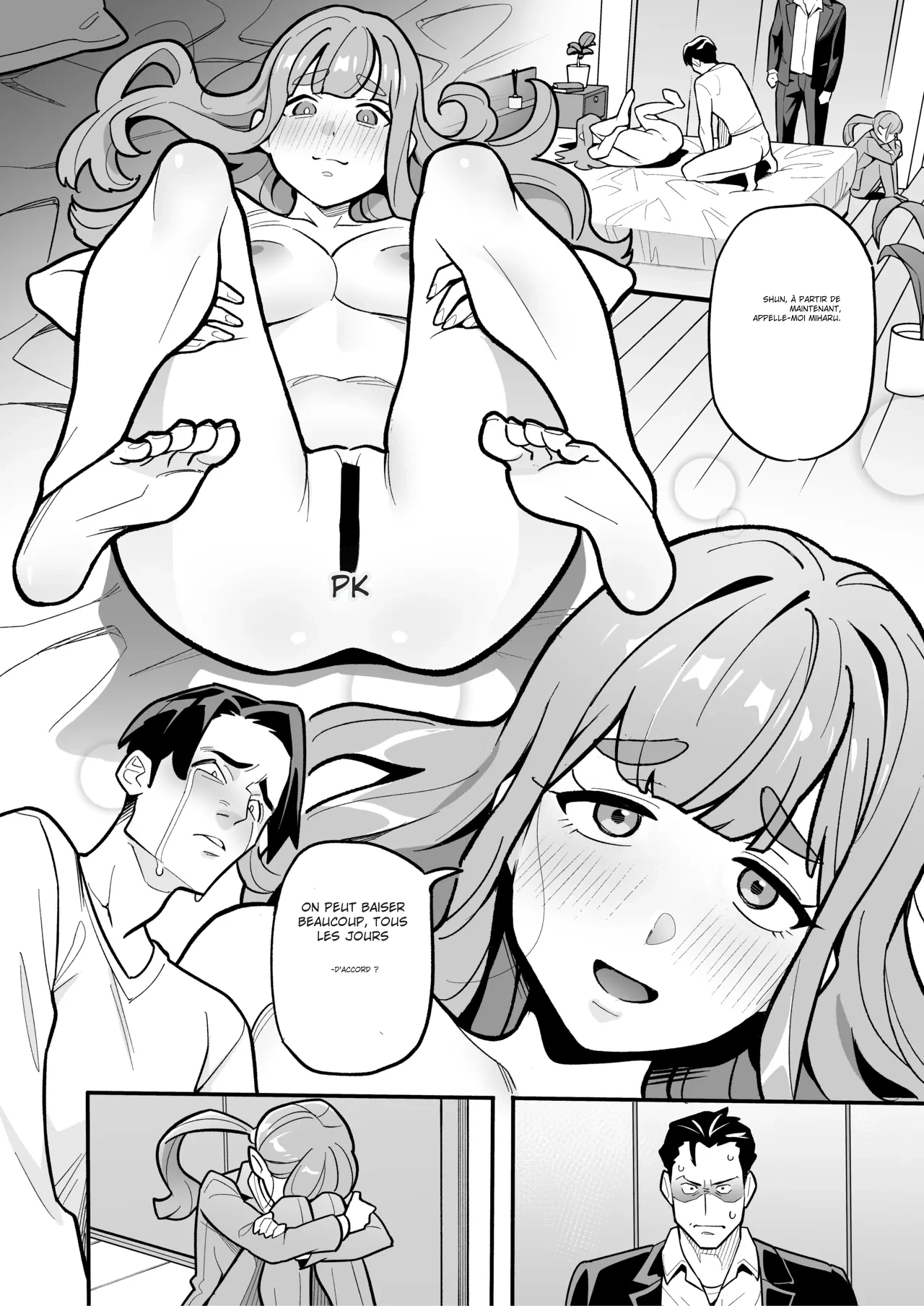 [Ame no Machi (Swap Kinoko)] Tamashii Irekawari Genshou - Case 2 Honda Miharu no Baai [Digital] [french] numero di immagine  49