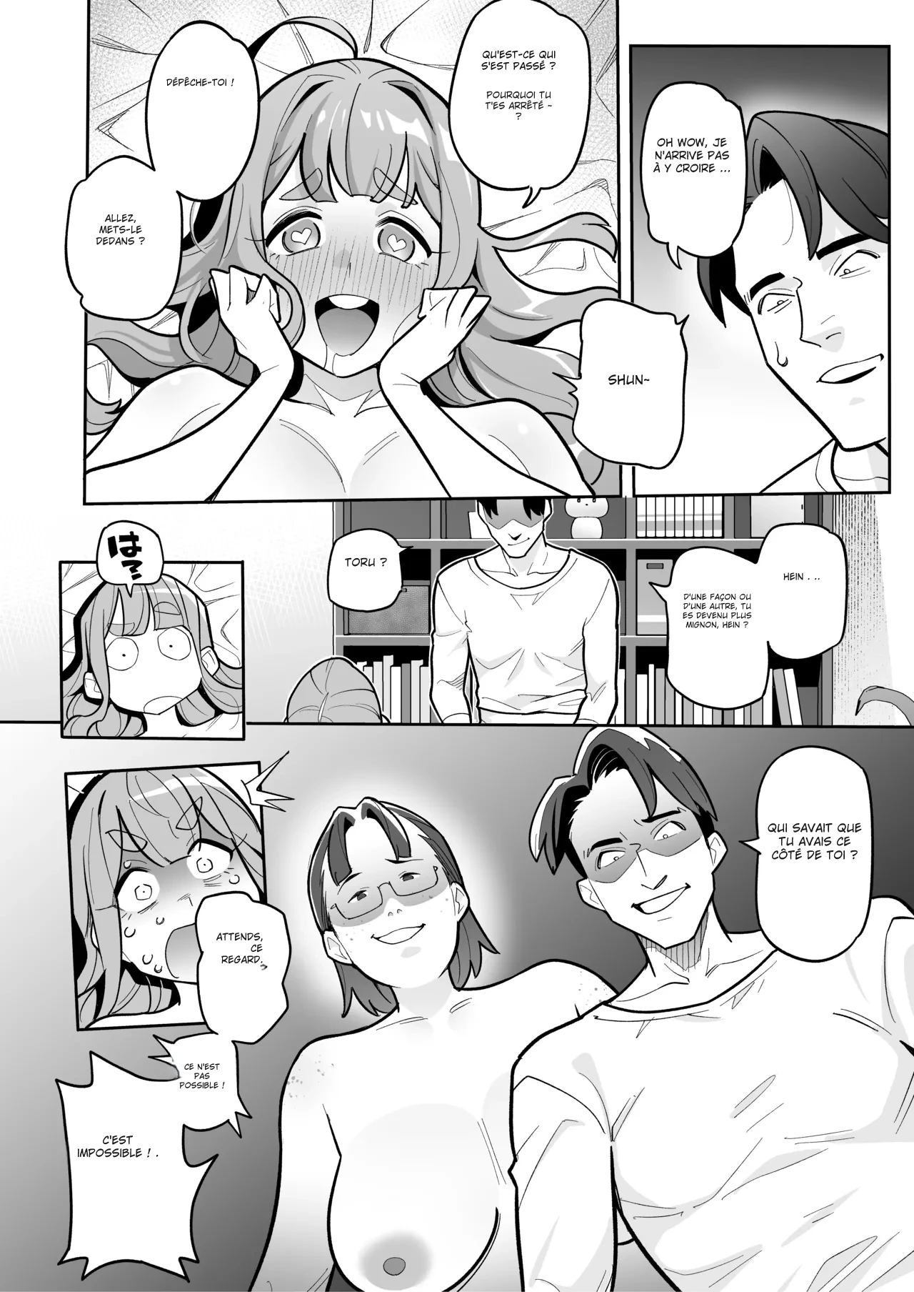 [Ame no Machi (Swap Kinoko)] Tamashii Irekawari Genshou - Case 2 Honda Miharu no Baai [Digital] [french] numero di immagine  54