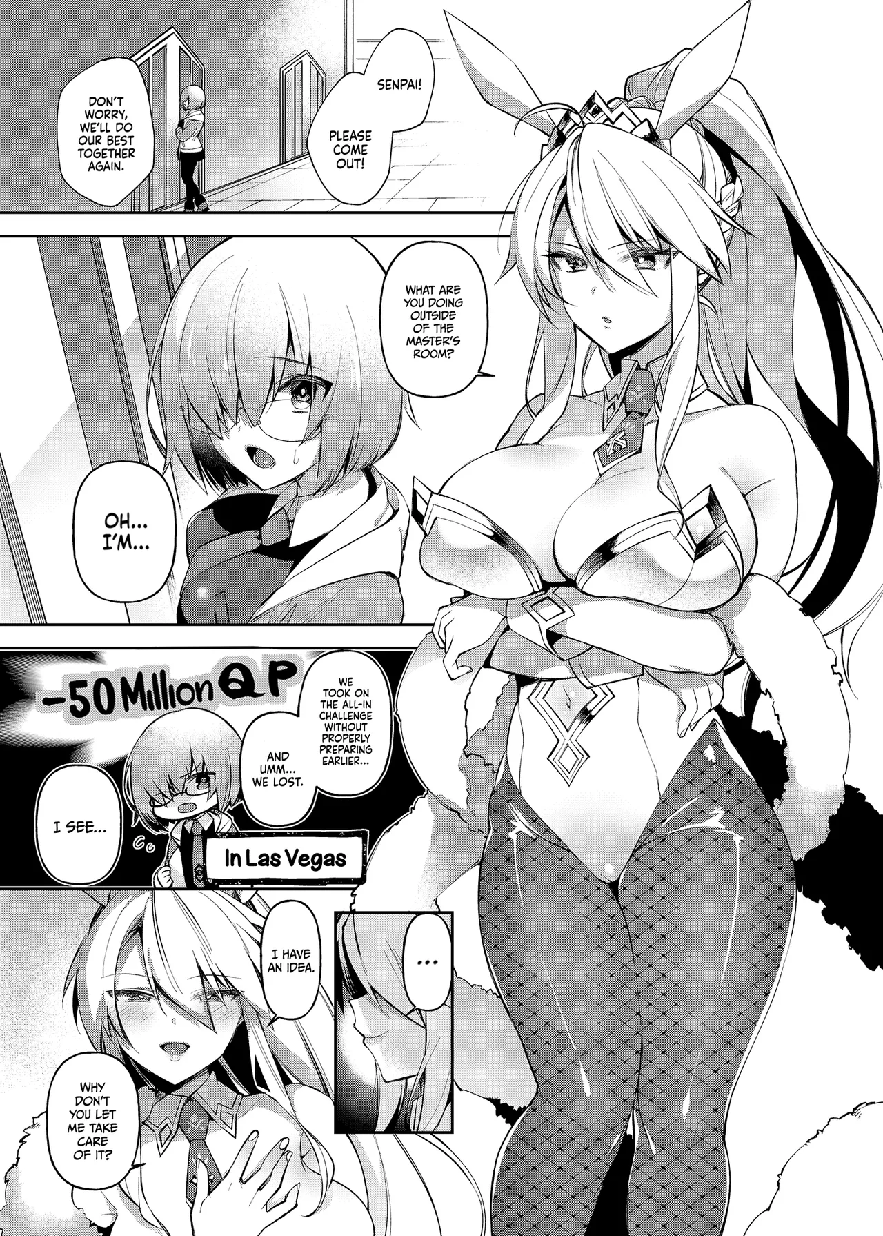 [Dodo Fuguri (Shindou)] If You Don't Have Any QP, Just Shoot Out Your Cum! (Fate Grand Order) [English] =TLL + mrwayne= [Decensored] [Digital] изображение № 2