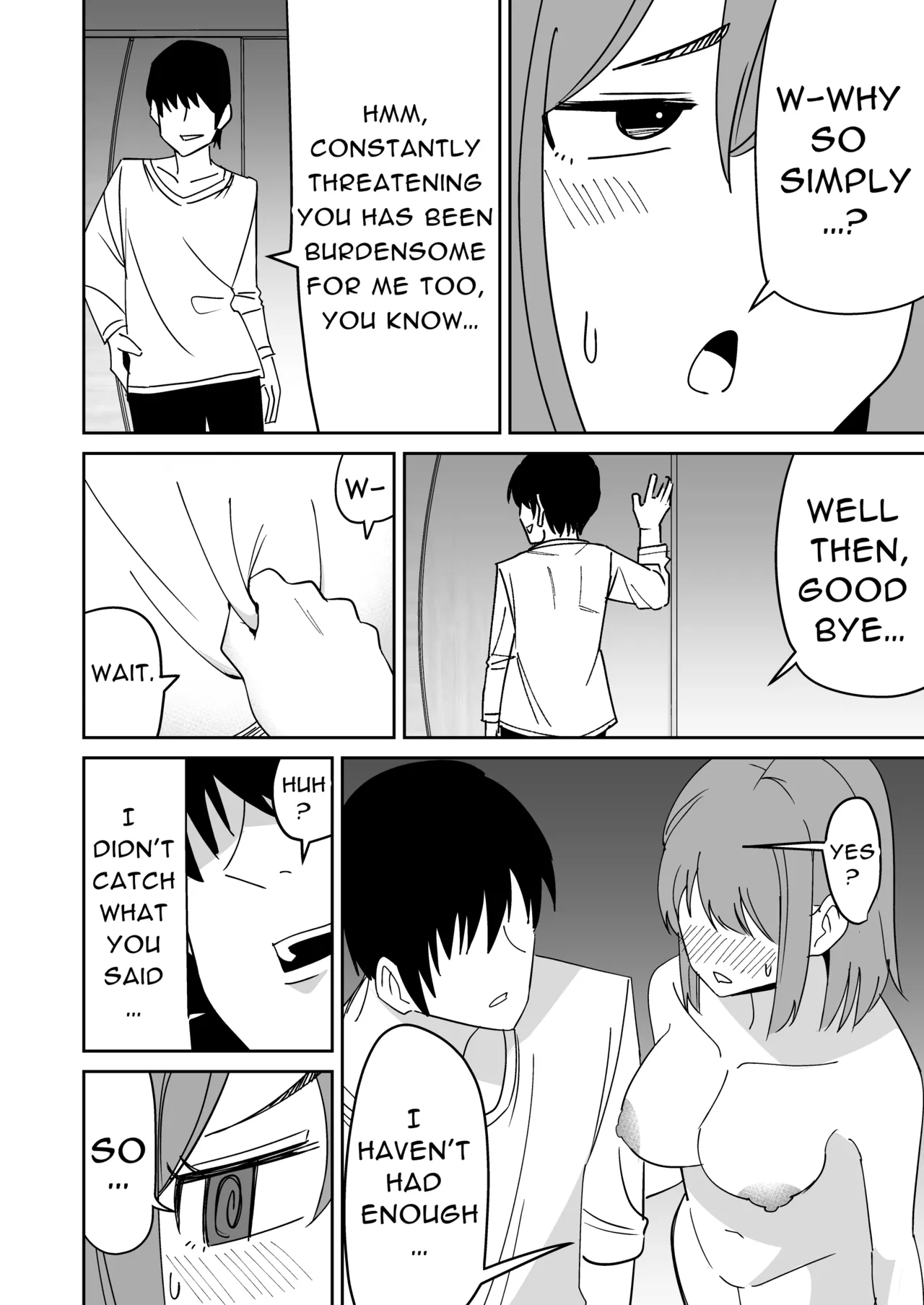 [Shikibuton Cover] Kyokou Hitozuma wo Hametaoshite Kairaku Ochisaseru Hanashi | Pleasure Corrupting a Married Woman [English] [Black raven] image number 21