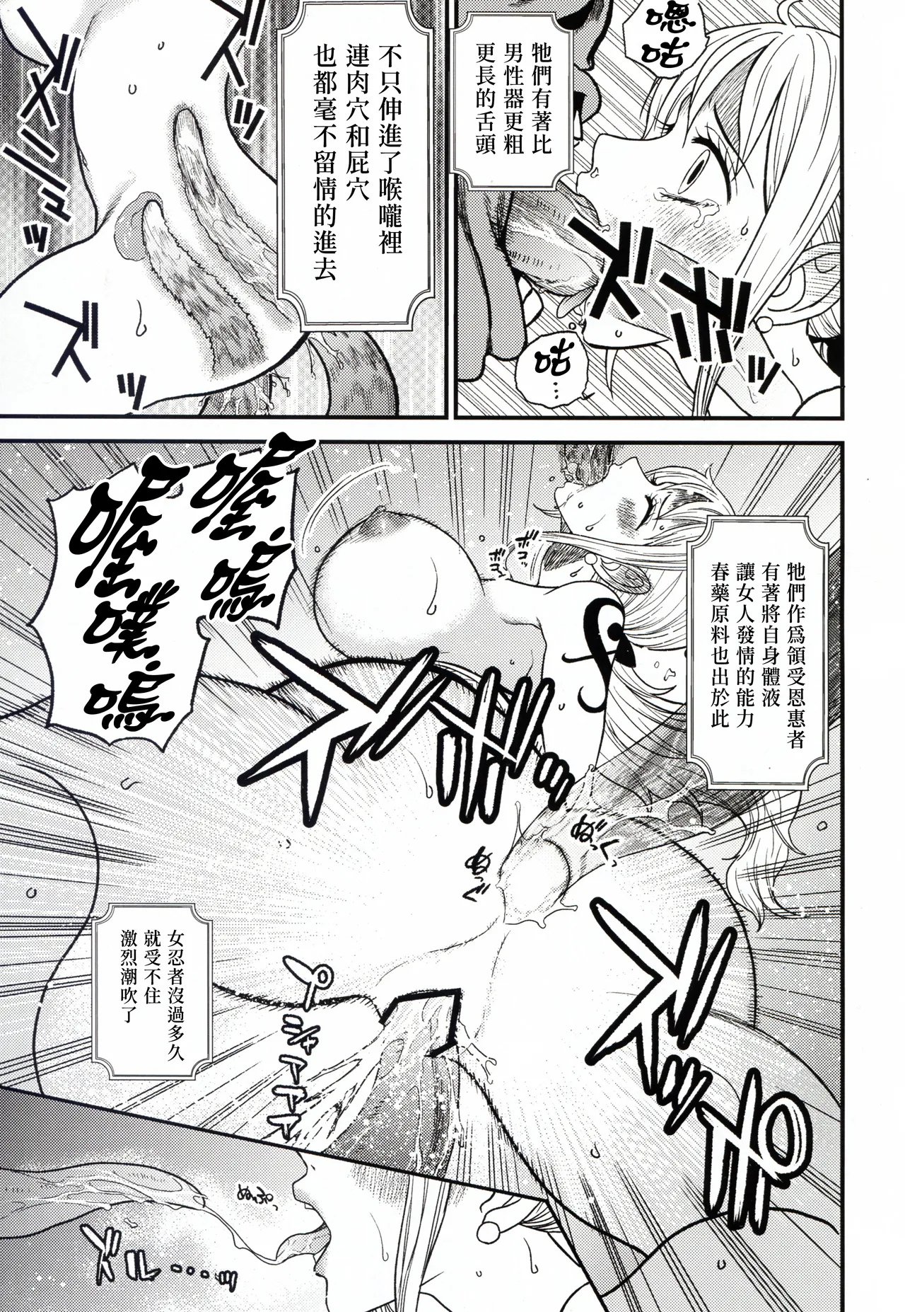 (C106) [Doro Noujou (Dorota Bou)] NAMI HOLE Wanokuni hen (One Piece) [Chinese] [賢人漢化] 25eme image