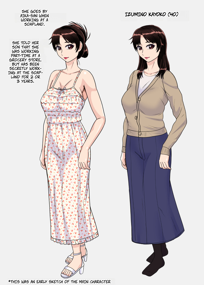 [BNO (Utagawa Yosiero)] Akuyuu ni Sasowarete Jukujo Soap ni Itte Mitara, Detekita Jou ga Kaa-san datta. | My Friend Dragged Me to a MILF Soapland and My Mom Came Out [English] image number 35