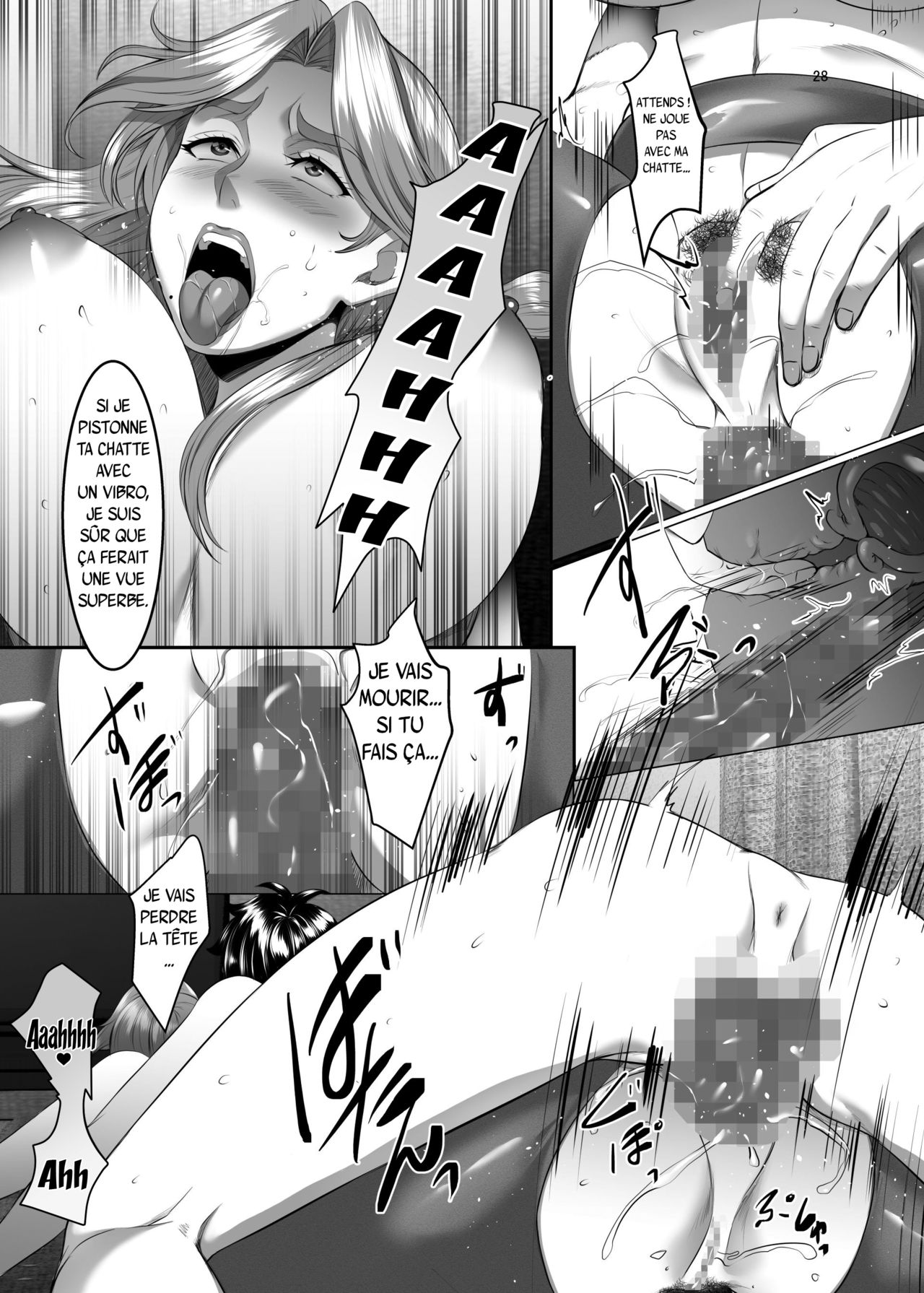 [SPRECHCHOR (Eguchi Chibi, Nintai Akira)] Omae no Kaa-chan, Ii Onna da yo na. Ch. 6 [French] [Digital] image number 28