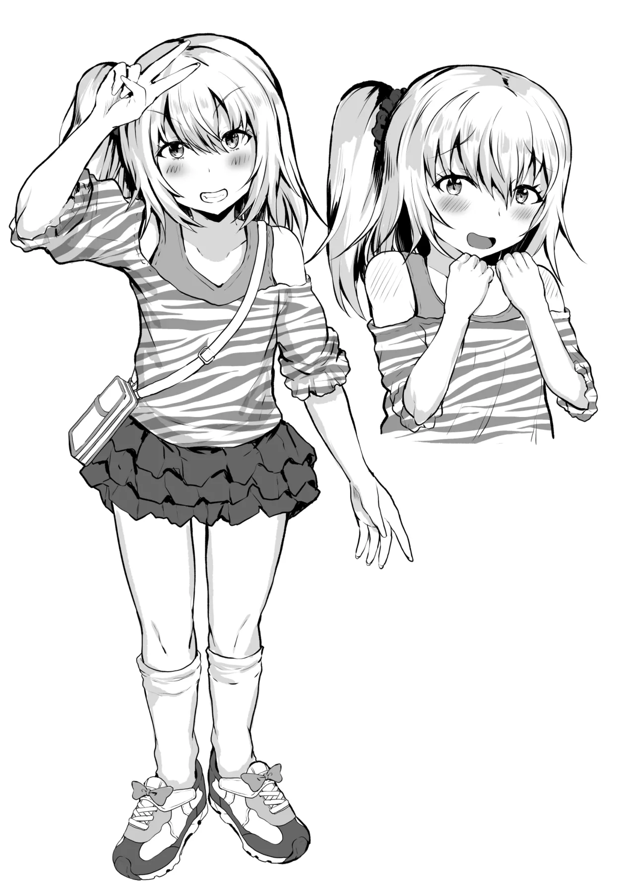 [Ryoushi Koubou (HADRON9)] Mesugaki Kankin Haramase Chigyuu no Ko o Haramu made Derarenai Heya 画像番号 27