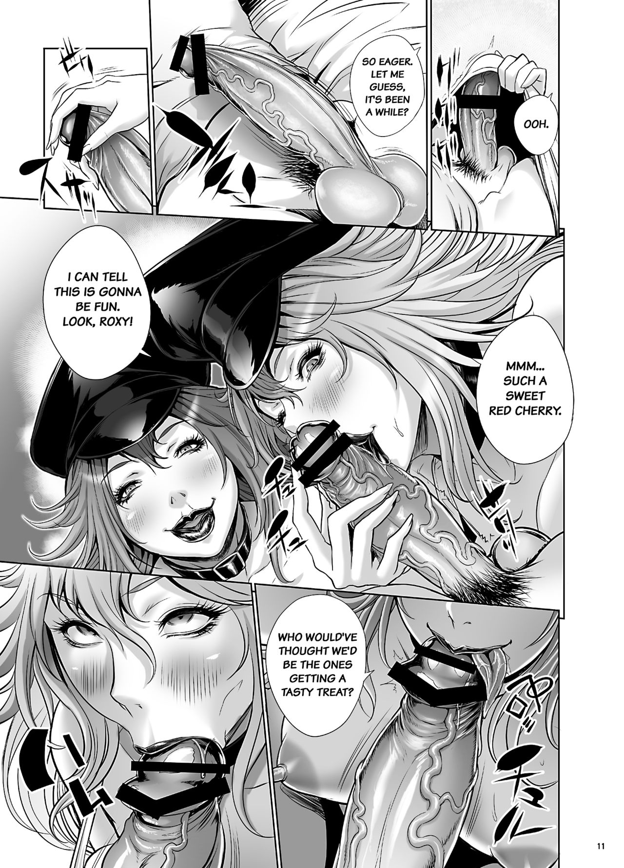 [Sengoku Joketsu Emaki (Chinbotsu)] Poison&Roxy (Final Fight) [English] [Digital] image number 9