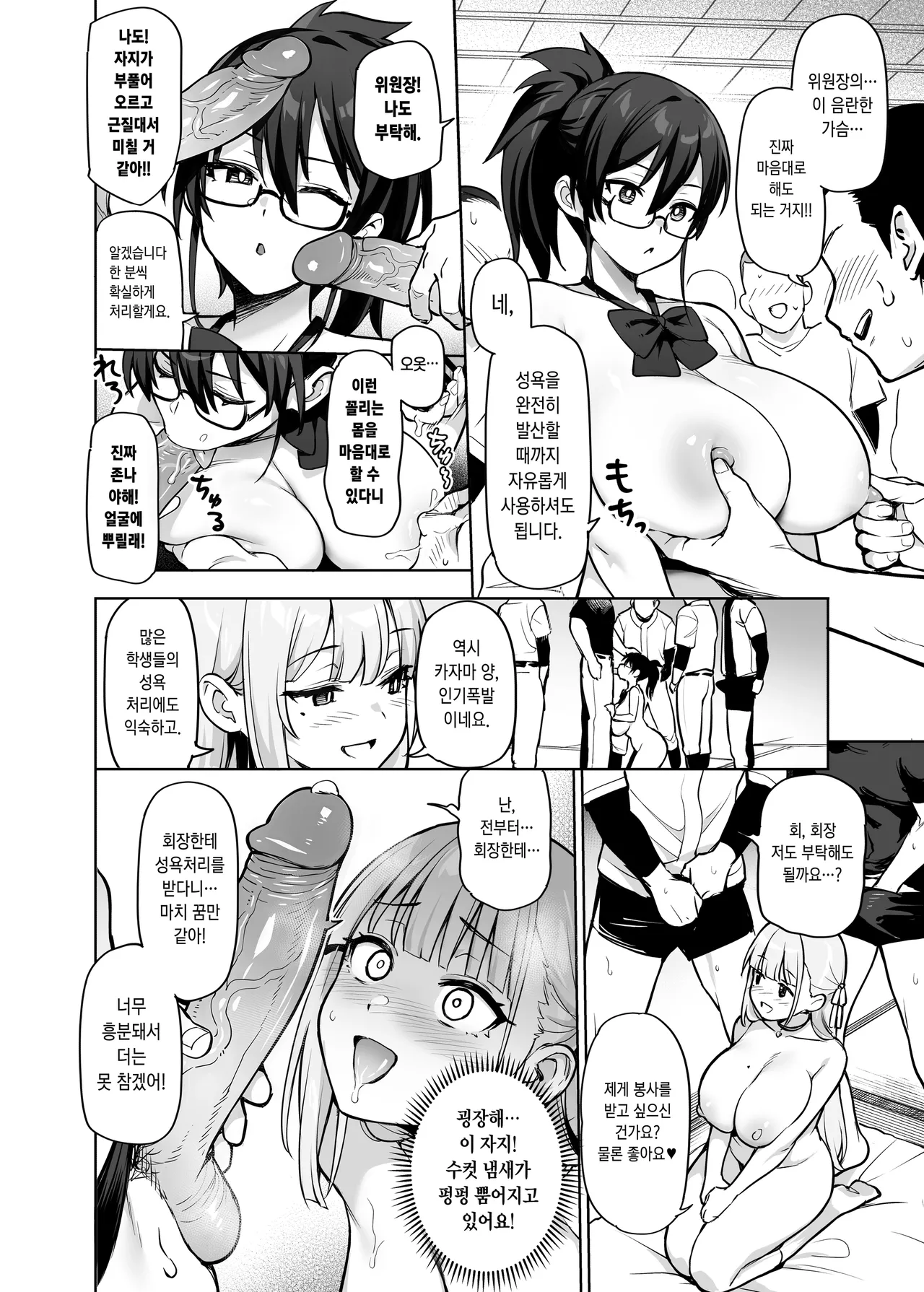 [Try] 학생회의 여자들이 너무 거유인 건 노모 | Seitokai no Joshi tachi ga Kyonyuu Sugiru Ken (Decensored) 图片编号 13