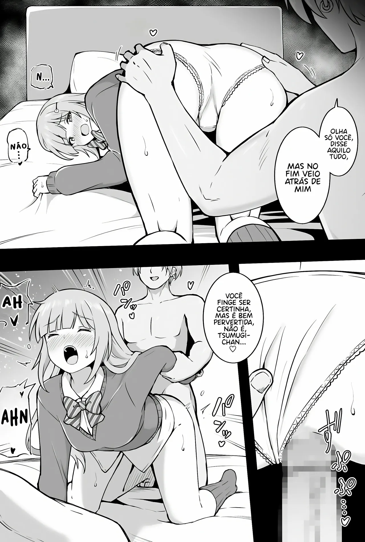 [okiha] Tsumugi wa karui onna janai | tsumugi não é uma garota facil (THE IDOLM@STER Million Live!) [Portuguese-BR] image number 2