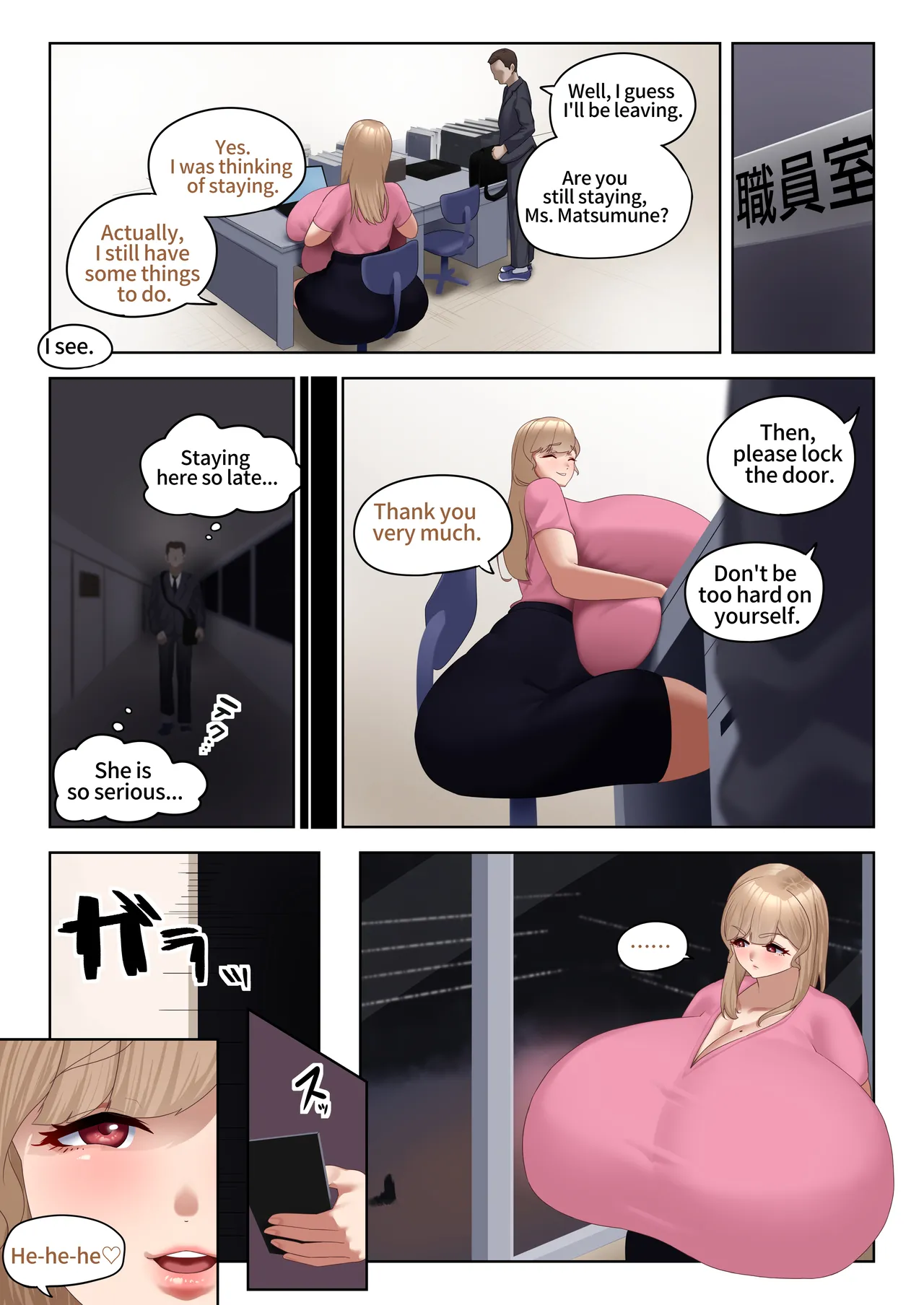 [Medamoso Tsuushin] In fact, it's a lewd super-breasted teacher. imagen número 14