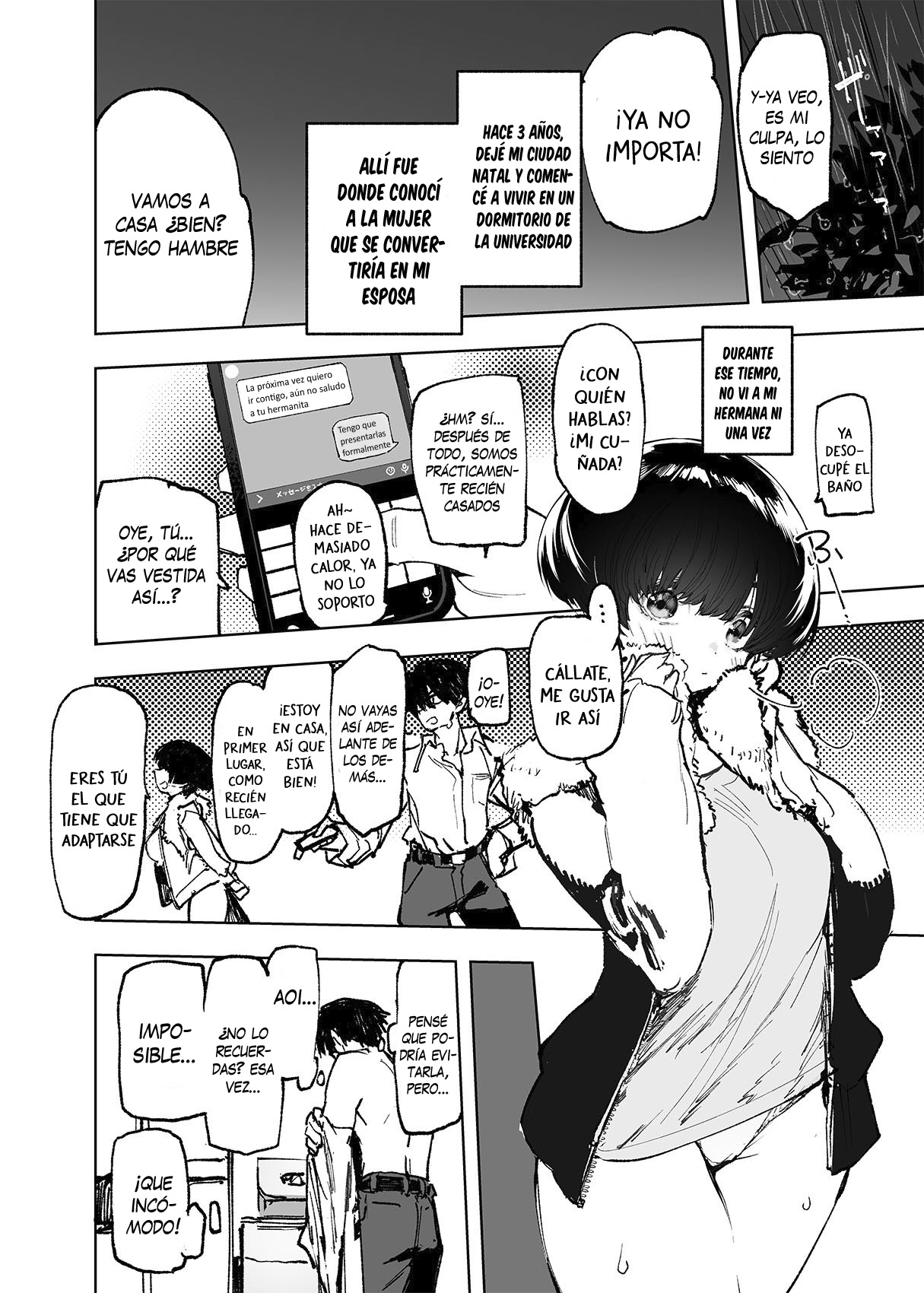 [Hyoco Road (Hyocorou)] Ichinengo, Ore no Ko o Haramu Imouto no Kiroku. - Este es un registro de cómo mi hermana concibió a mi hijo. [Español] [Traducciones necesarias] [Digital] 이미지 번호 8